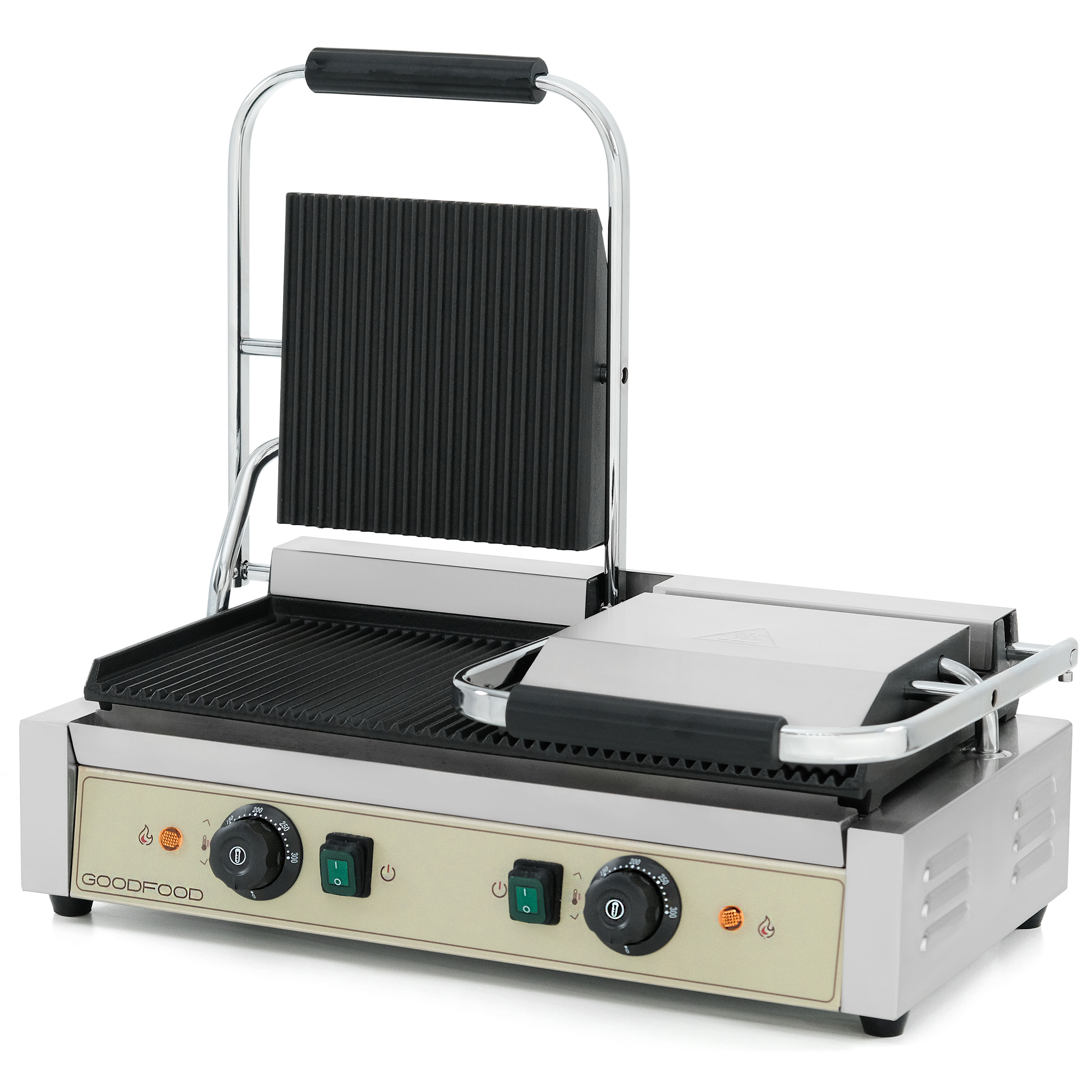 Гриль контактний GoodFood ECG20RR BEIGE 2