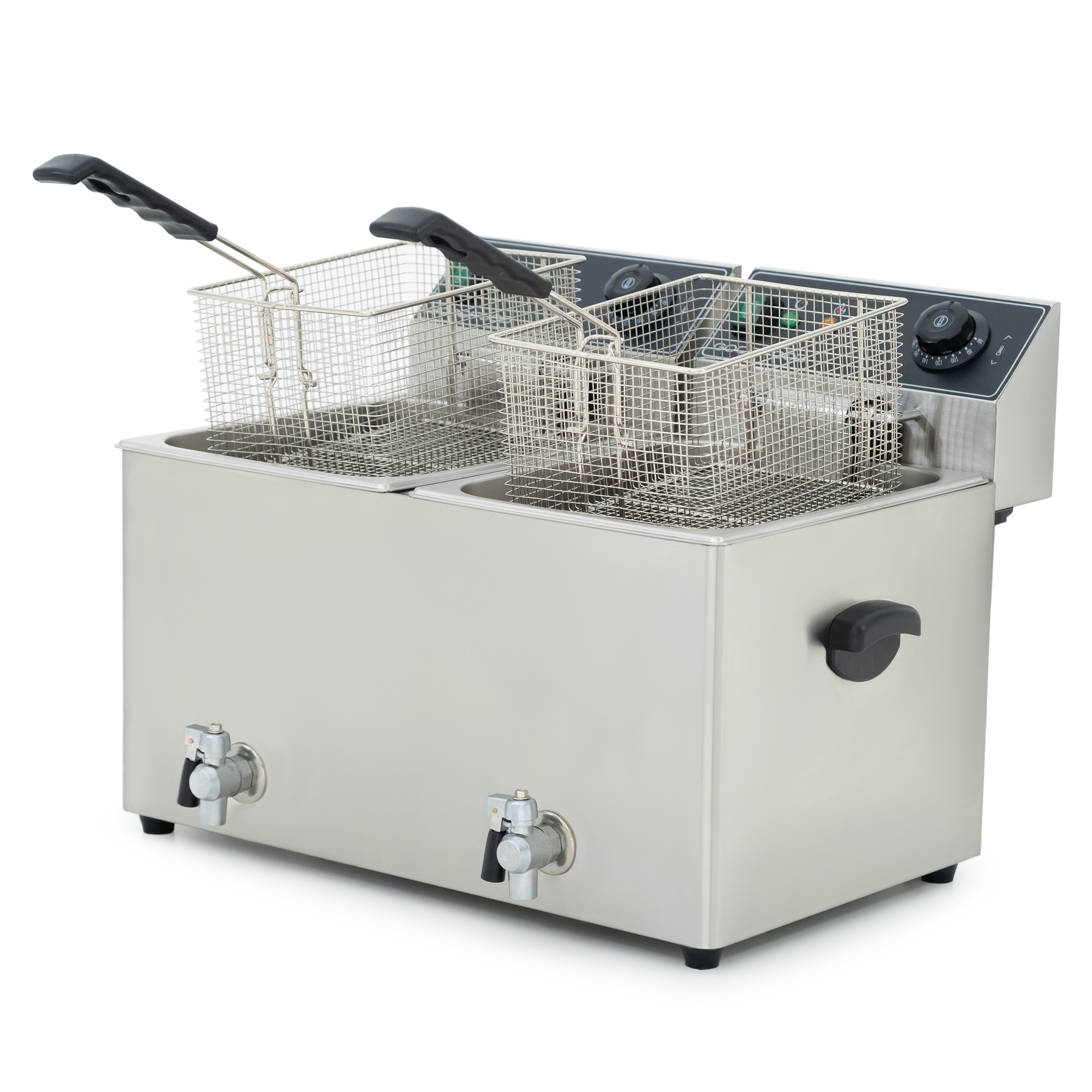 Фритюрница электрическая GoodFood EF88T BLACK с краном 1
