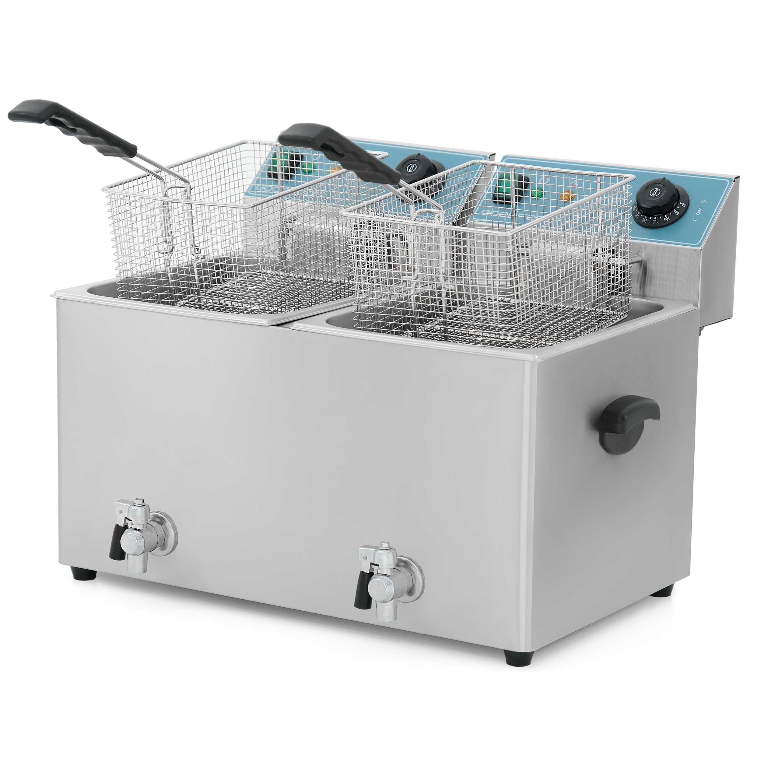 Фритюрниця електрична GoodFood EF88T BLUE із краном 1