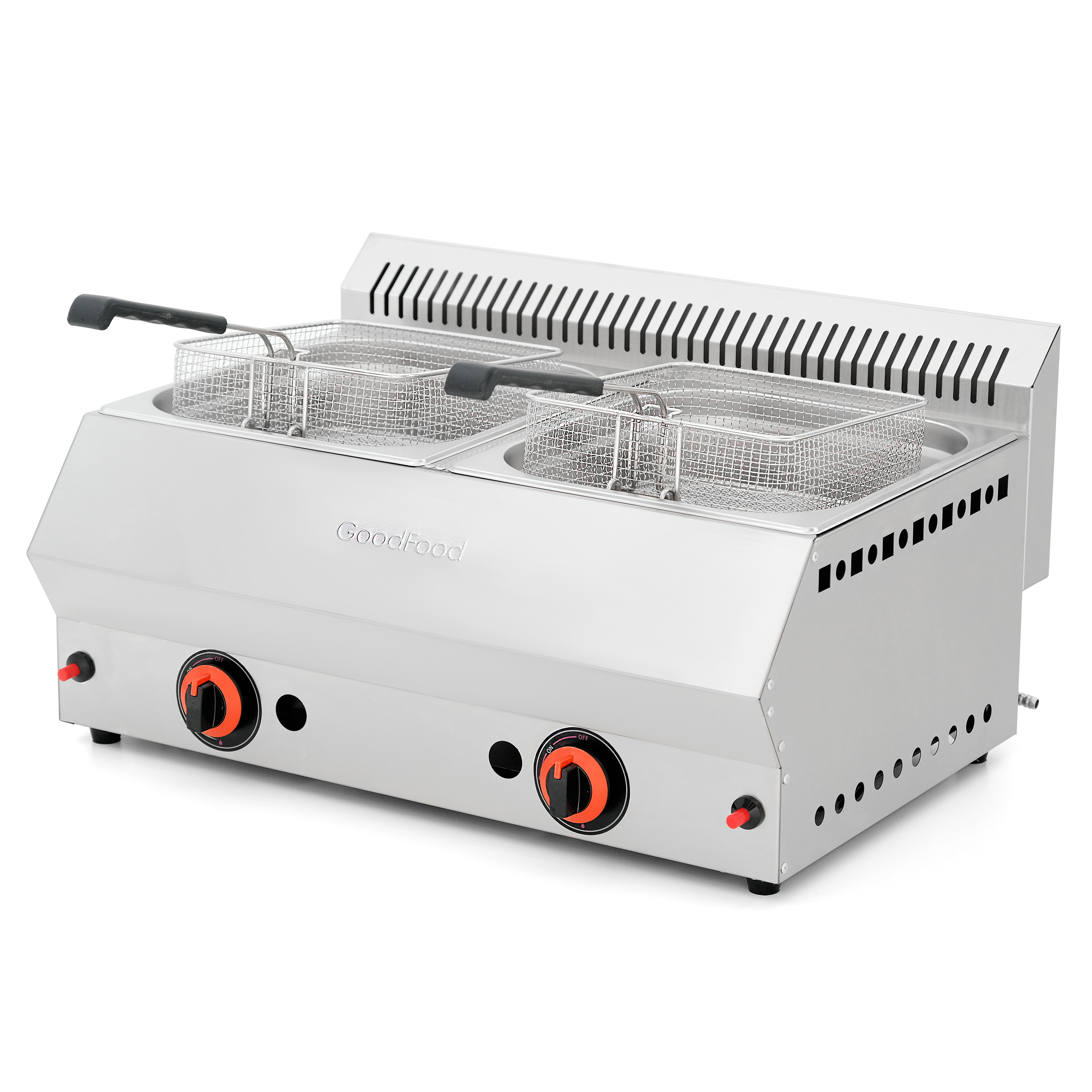 Фритюрница газовая GoodFood GF88 LPG 8+8 литров 0