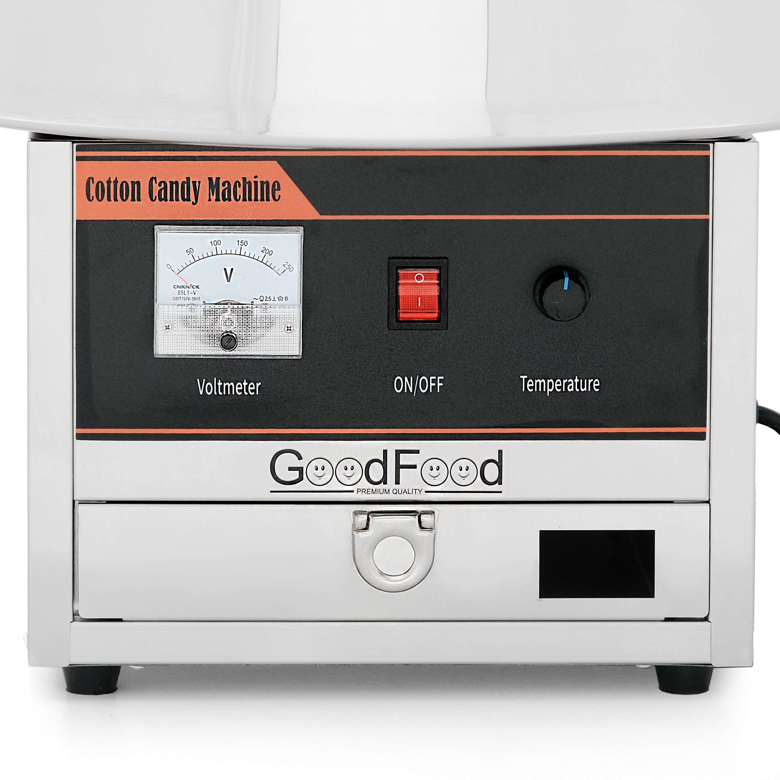 Аппарат для приготовления сладкой ваты GoodFood CFM52SS 0