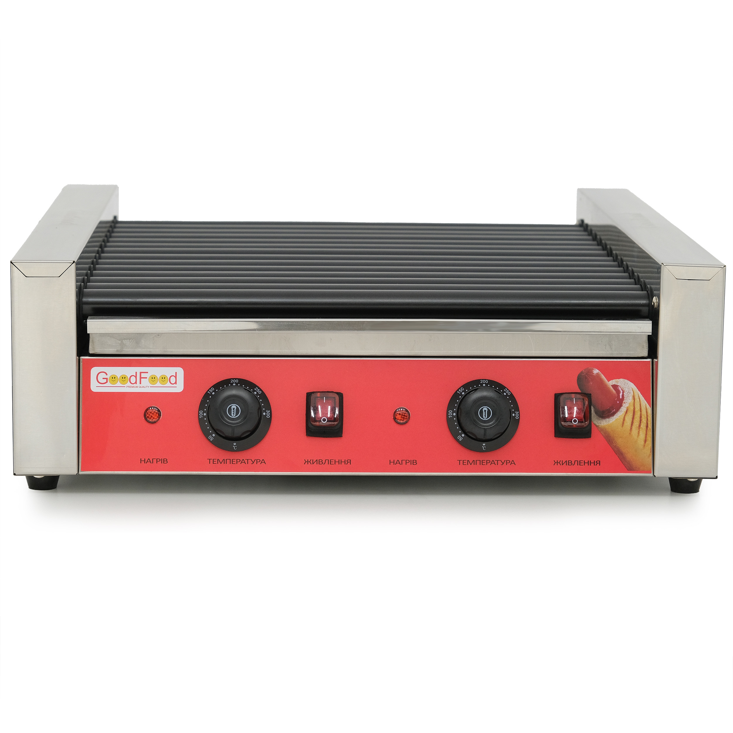 Гриль роликовий GoodFood HDRG14NS RED 0