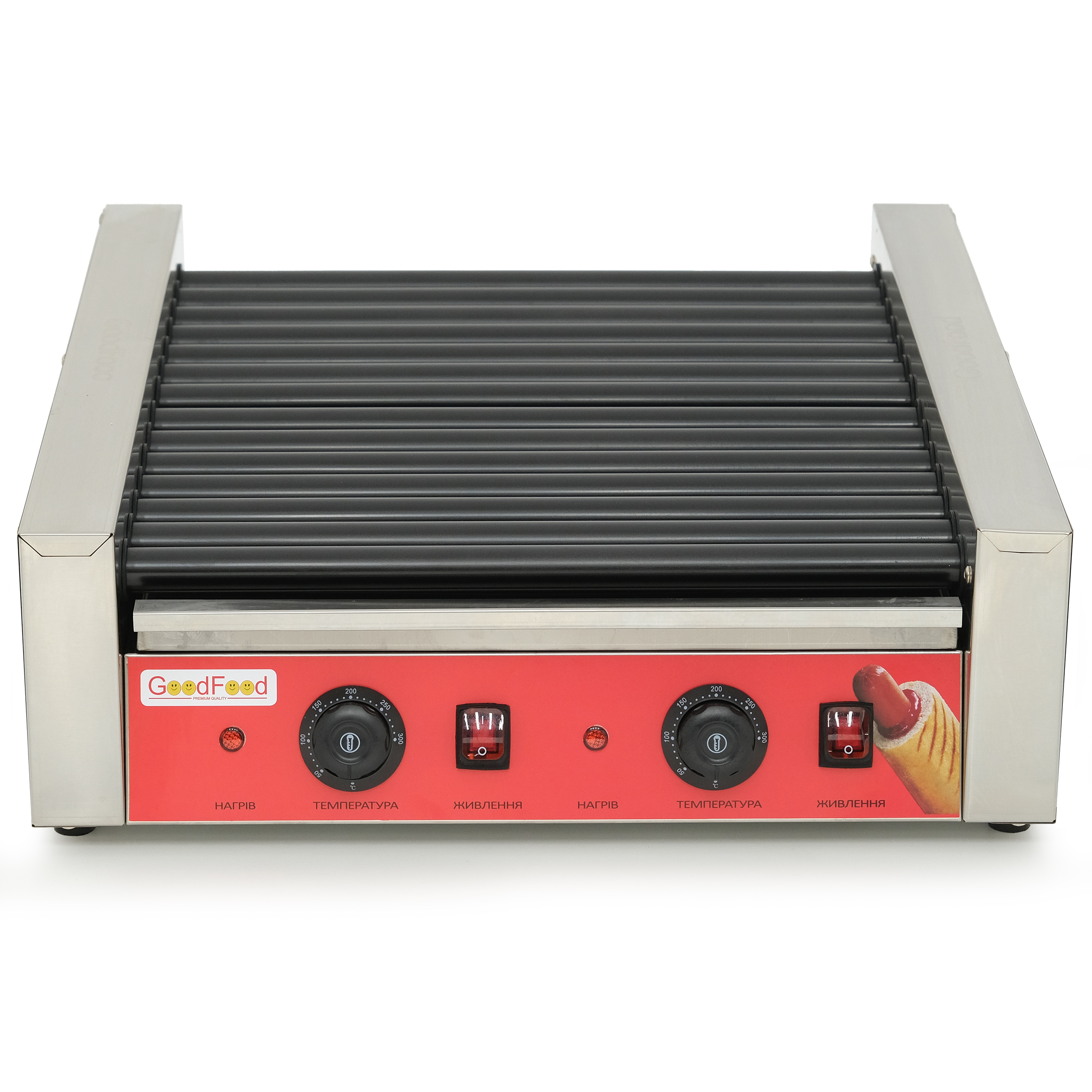 Гриль роликовий GoodFood HDRG14NS RED 2