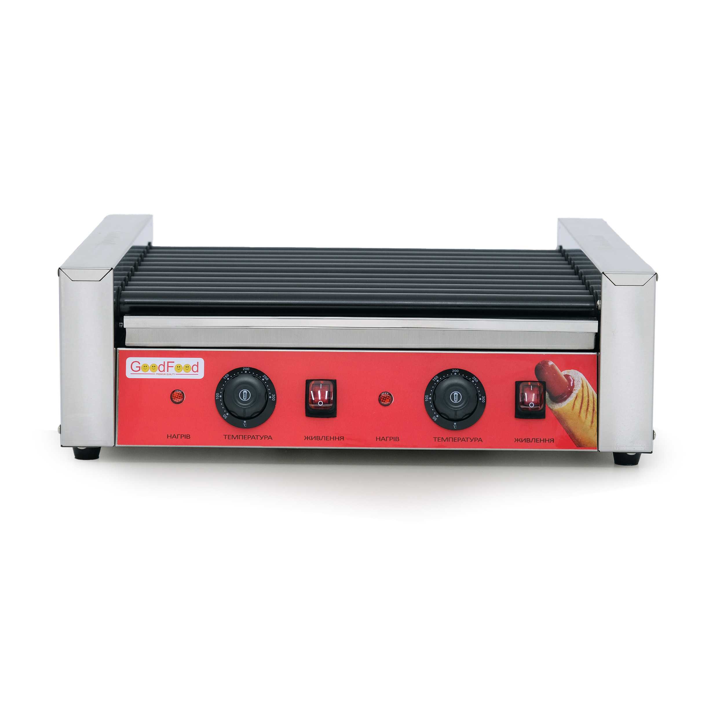Гриль роликовий GoodFood HDRG11NS RED 0