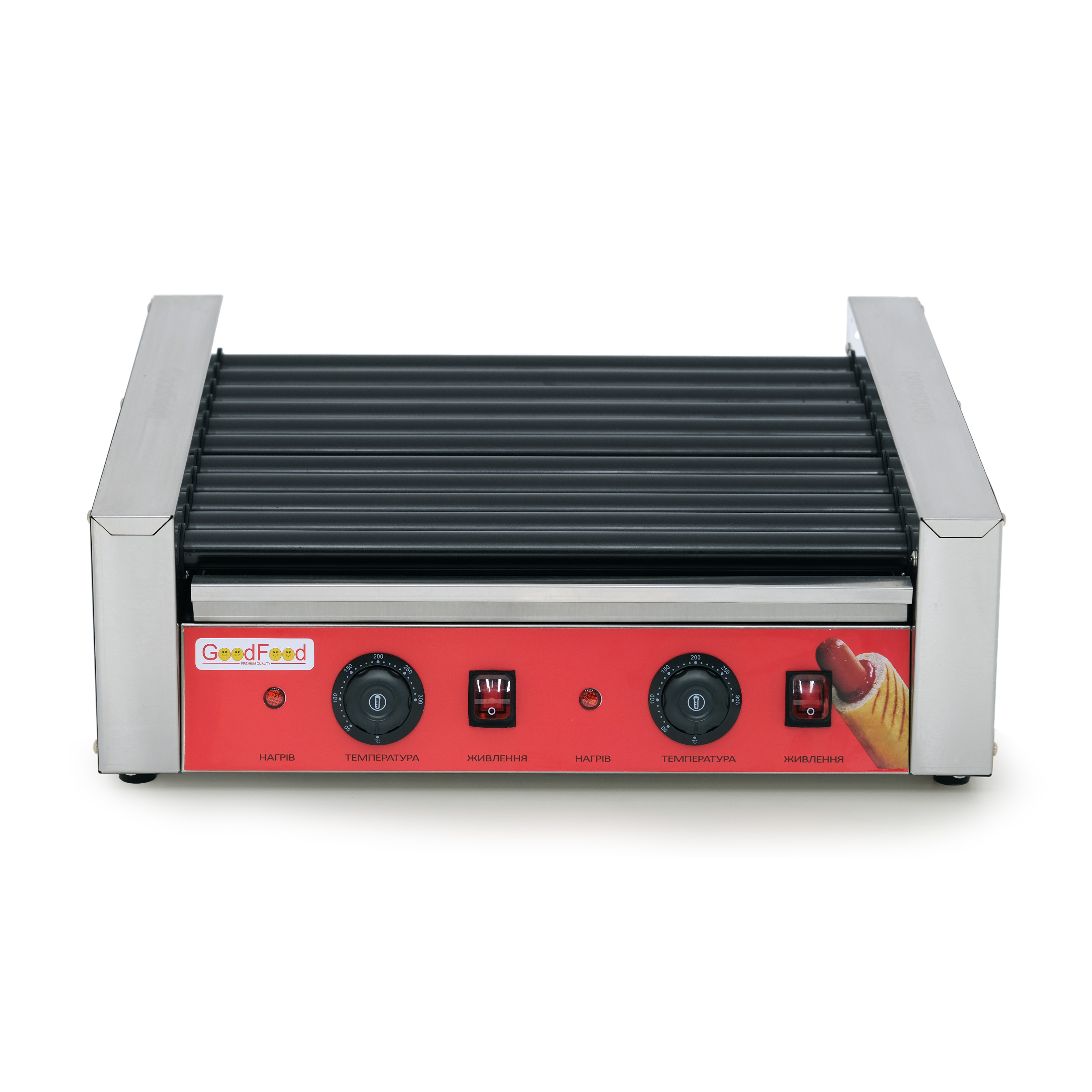 Гриль роликовий GoodFood HDRG11NS RED 2