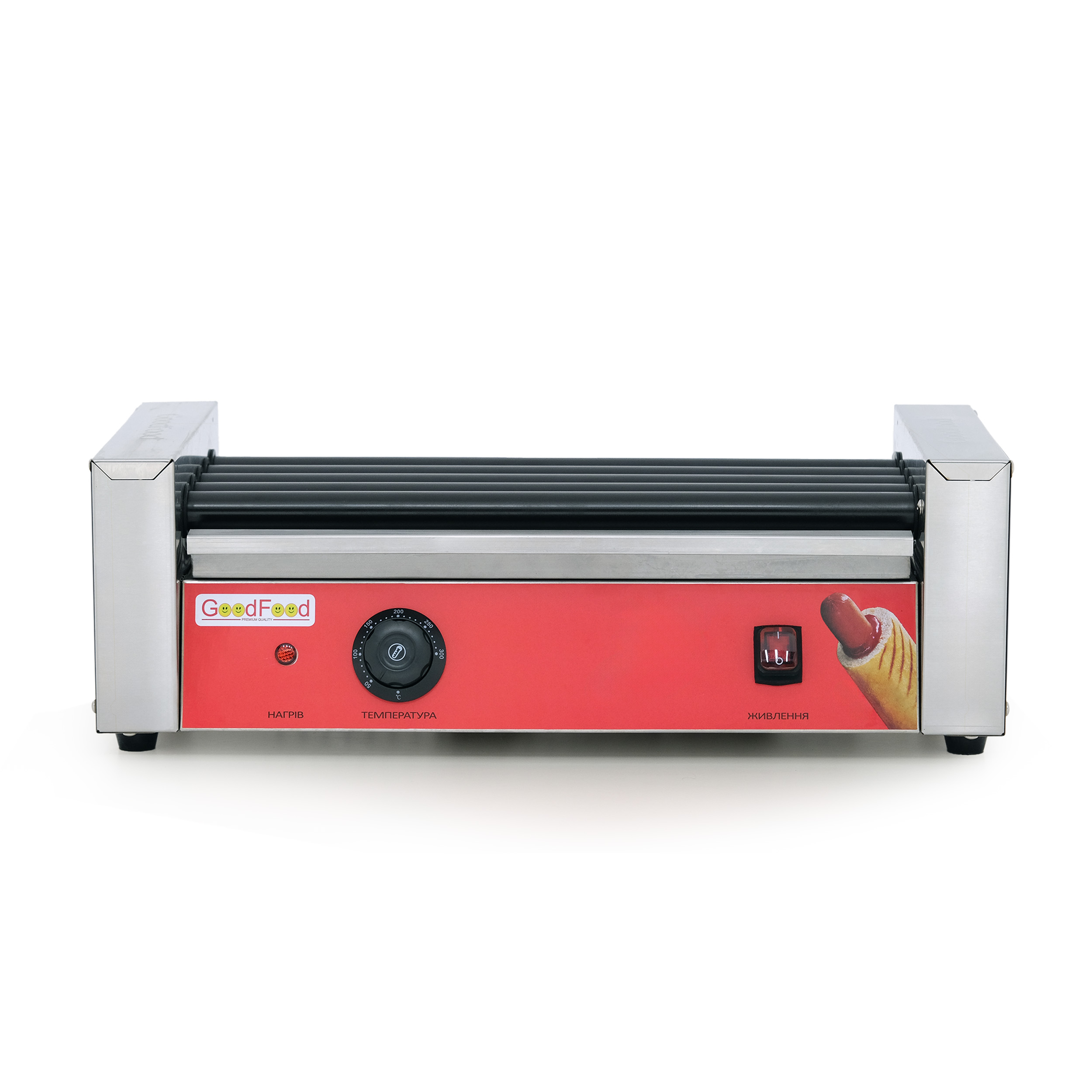 Гриль роликовый GoodFood HDRG5NS RED 0