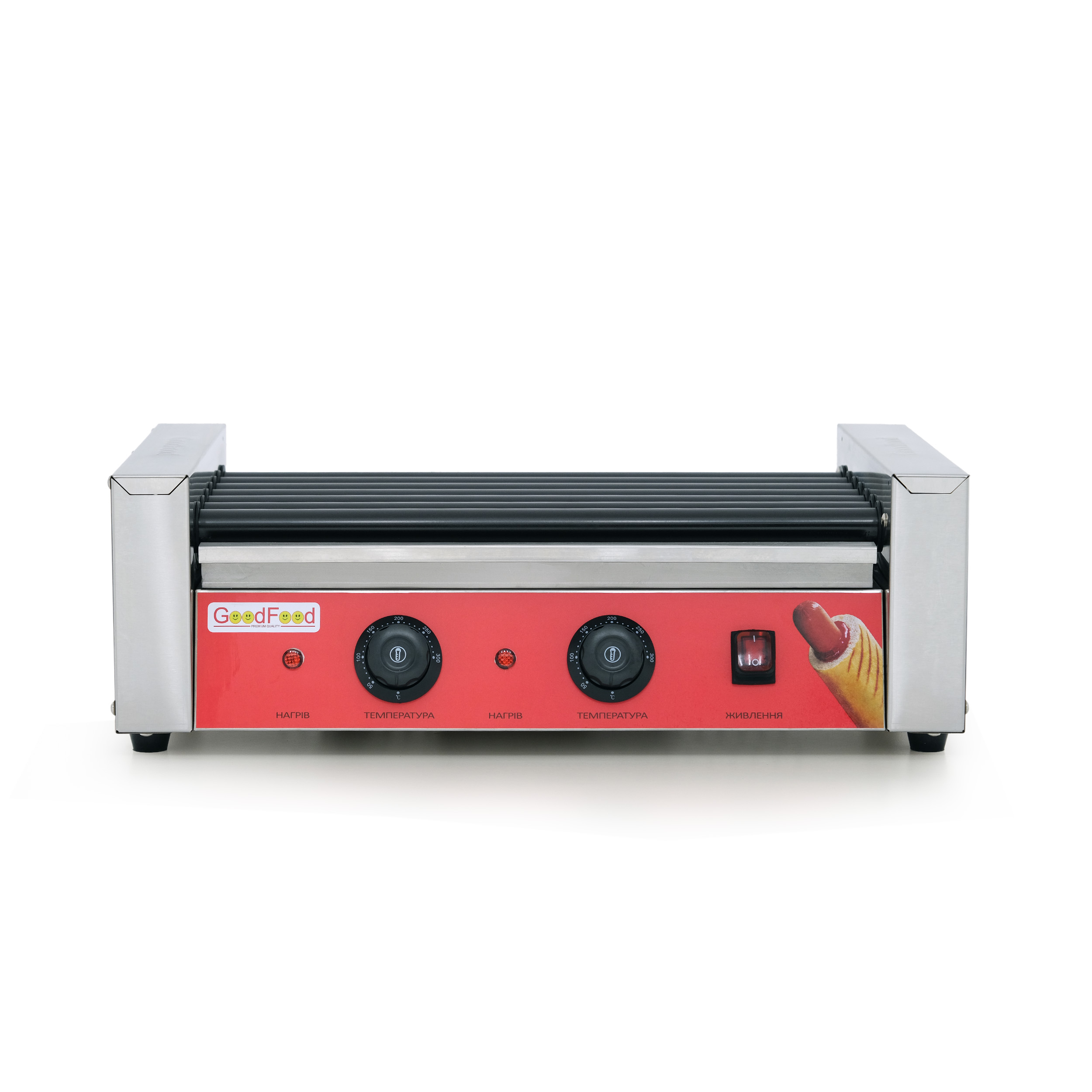 Гриль роликовый GoodFood HDRG7NS RED 0