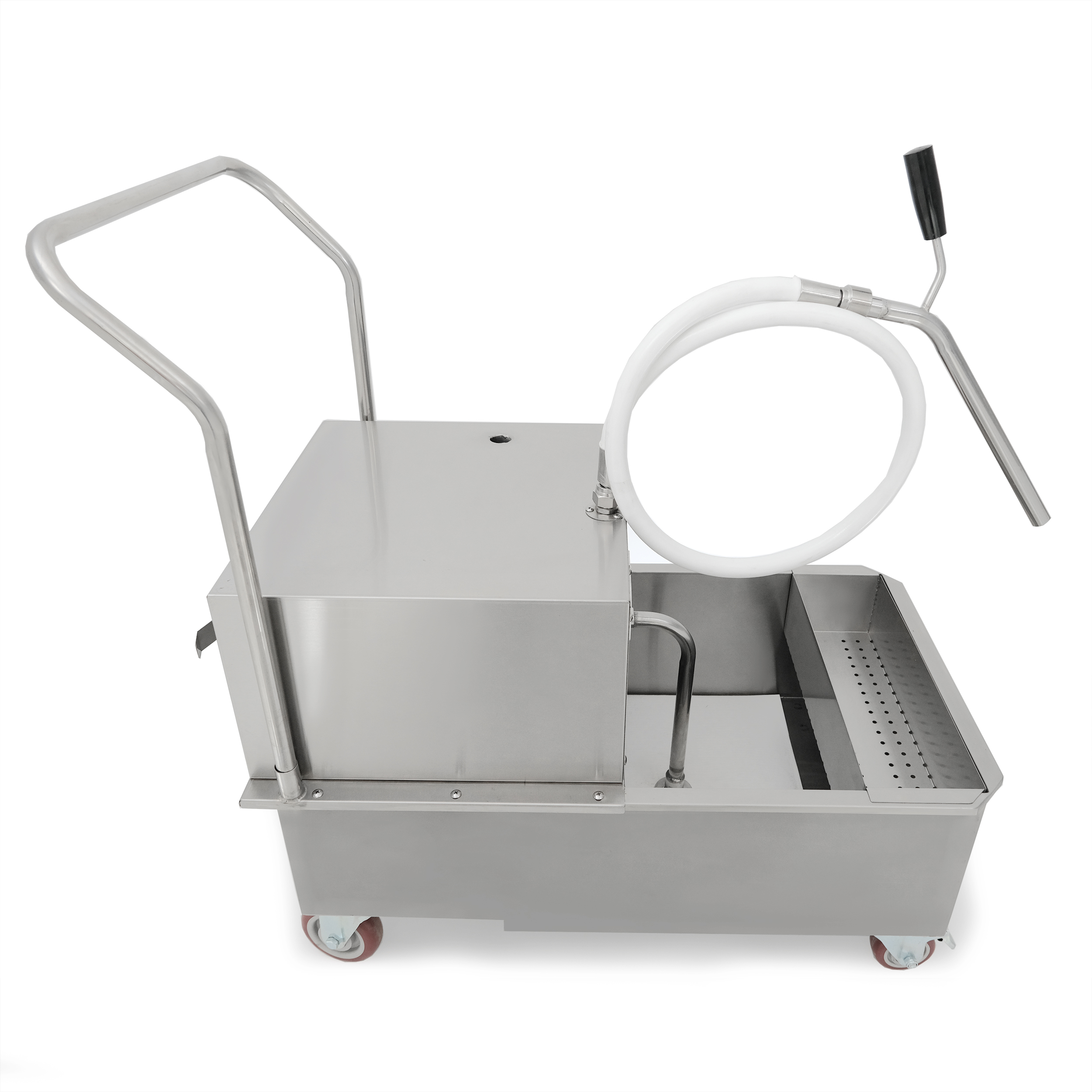 Промисловий апарат для фільтрації та очищення харчової олії GoodFood OIL45 1