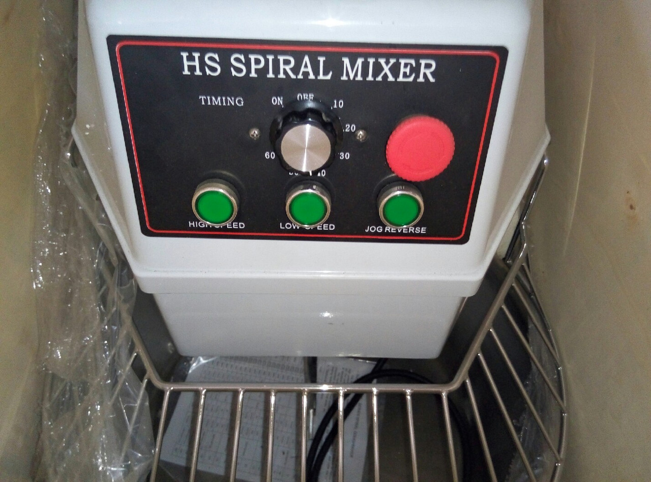 Тестомес спиральный Vektor HS 50 (50 Литров) 6