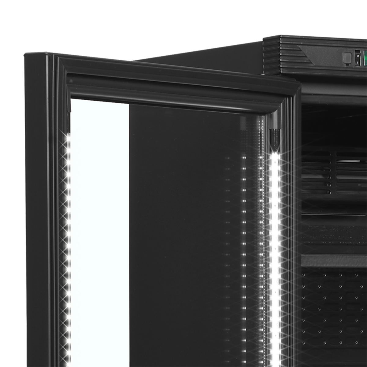 Шкаф холодильный CEV425 BLACK L/H (Tefcold) 0