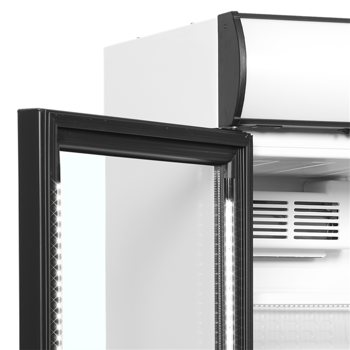 Шафа холодильна CEV425CP 2 LED L/H (Tefcold) 2