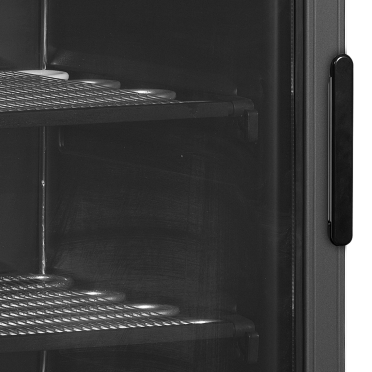 Шкаф морозильный UFSC371G Black L/H (Tefcold) 1