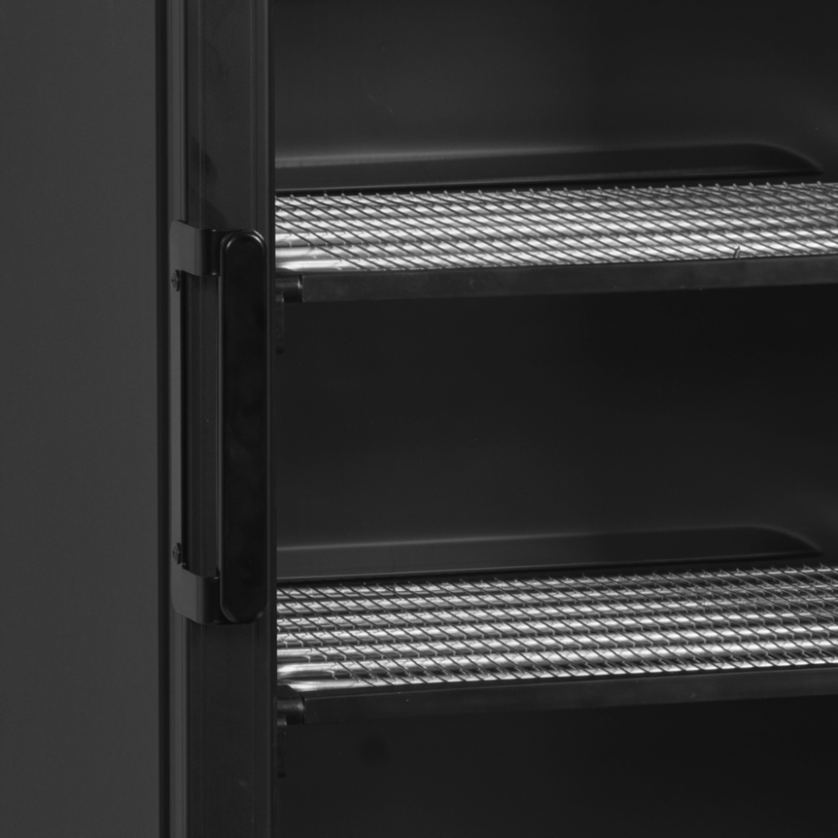 Шкаф морозильный UFSC371GCP Black (Tefcold) 0
