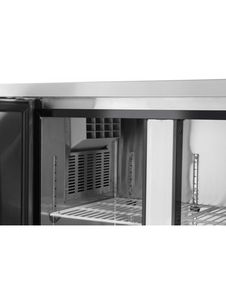 Стіл морозильний Kitchen Line 600 - 3-дверний, з боковим розташуванням агрегату 0