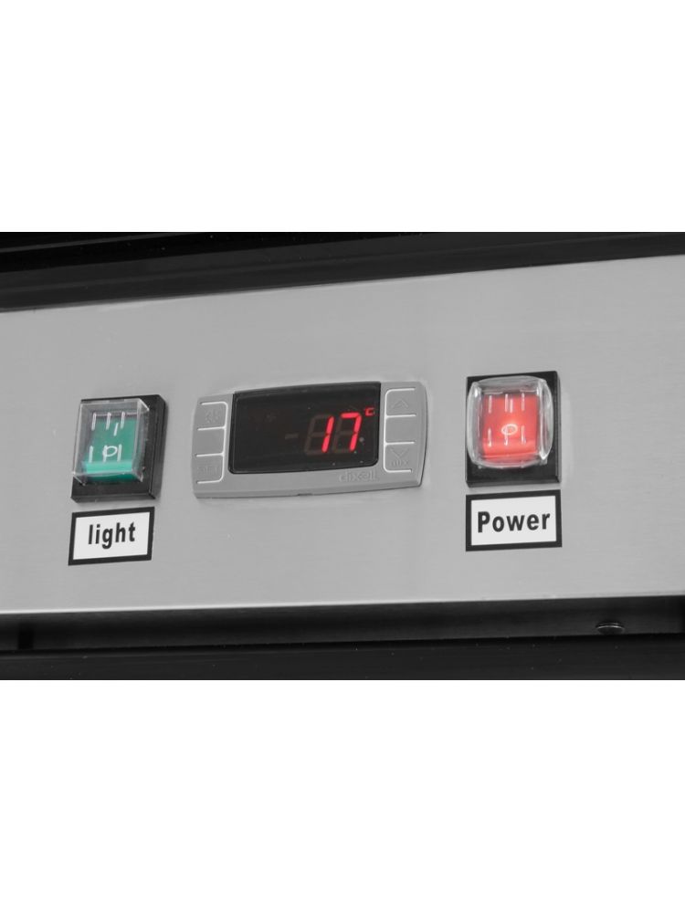Шафа холодильна Kitchen Line, засклена - 1-дверна, 610 л 0