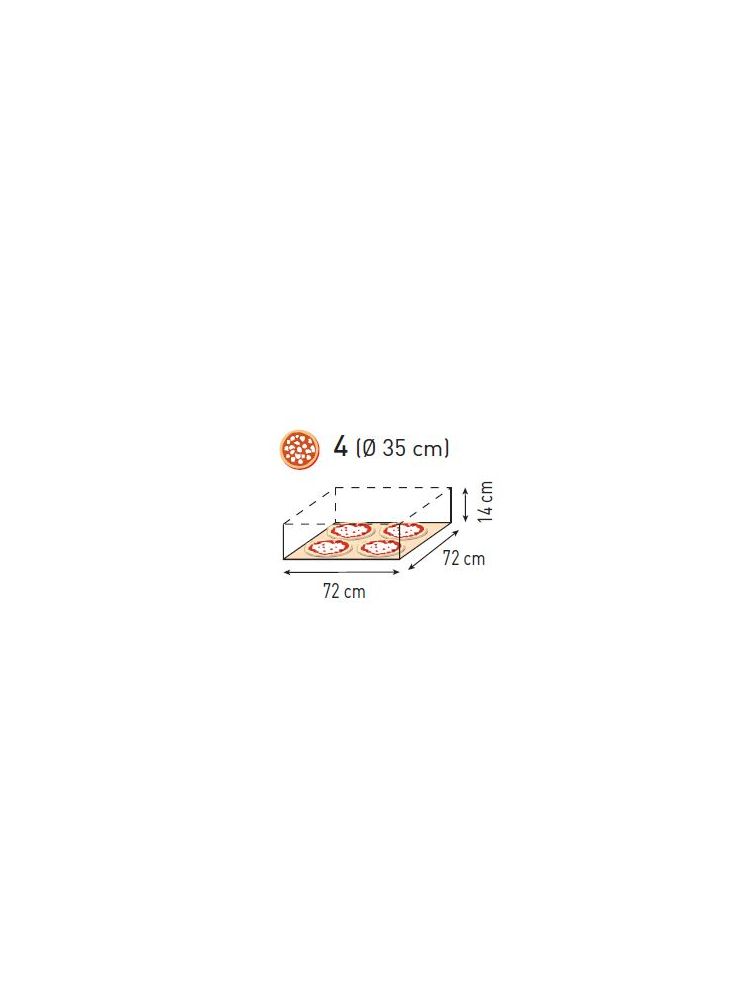 Піч для піци Basic XL 4, 1000x945x(H)415 мм, 400В/6000Вт 0