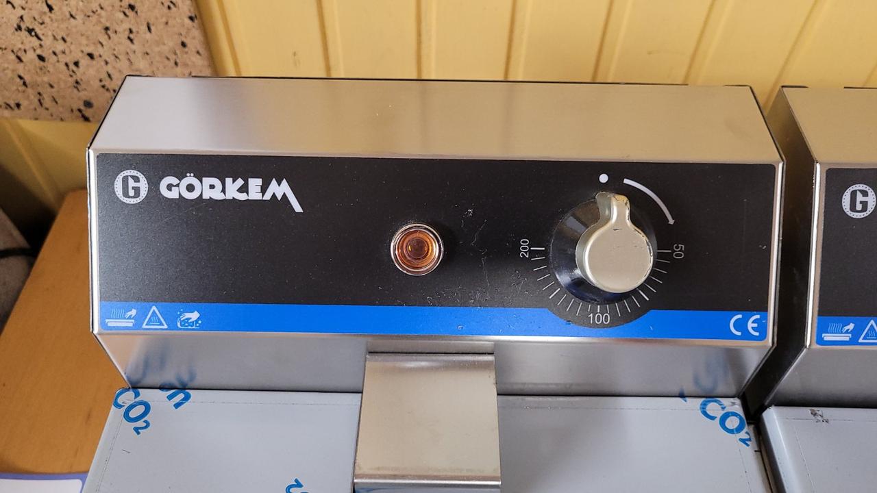 Фритюрница электро фритюр двойной Görkem FE 55 (5+5 литров) 3