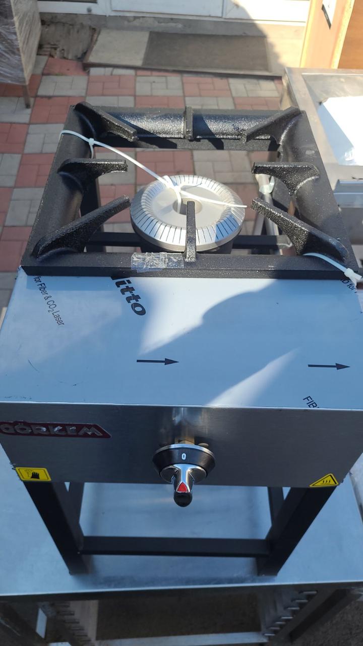 Плита газова підлогова 1-х конфоркова Görkem SGO 10 LPG-газ (конфорка 330х330) 0