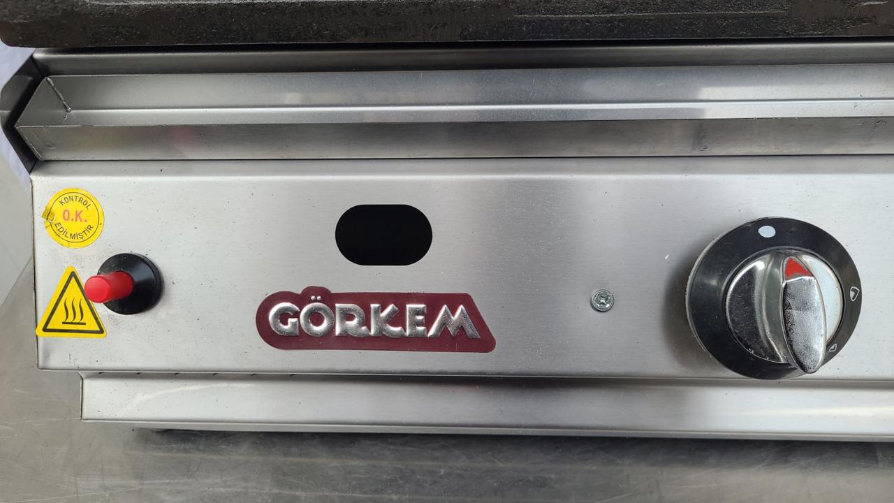 Поверхня газова гаряча чавун гладка рифлена Görkem PG 50 LPG газ 1