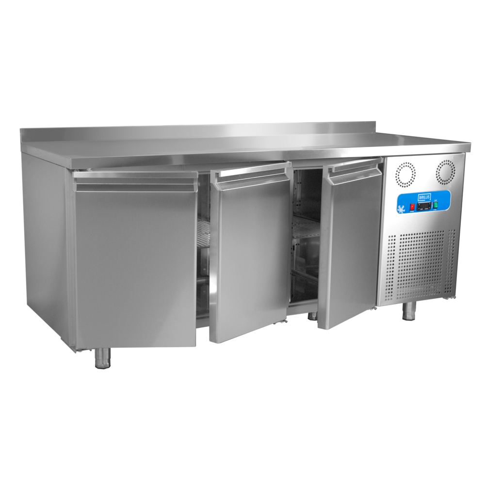 Стіл холодильний 3-дверний BRILLIS BGN3-R290-EF 4