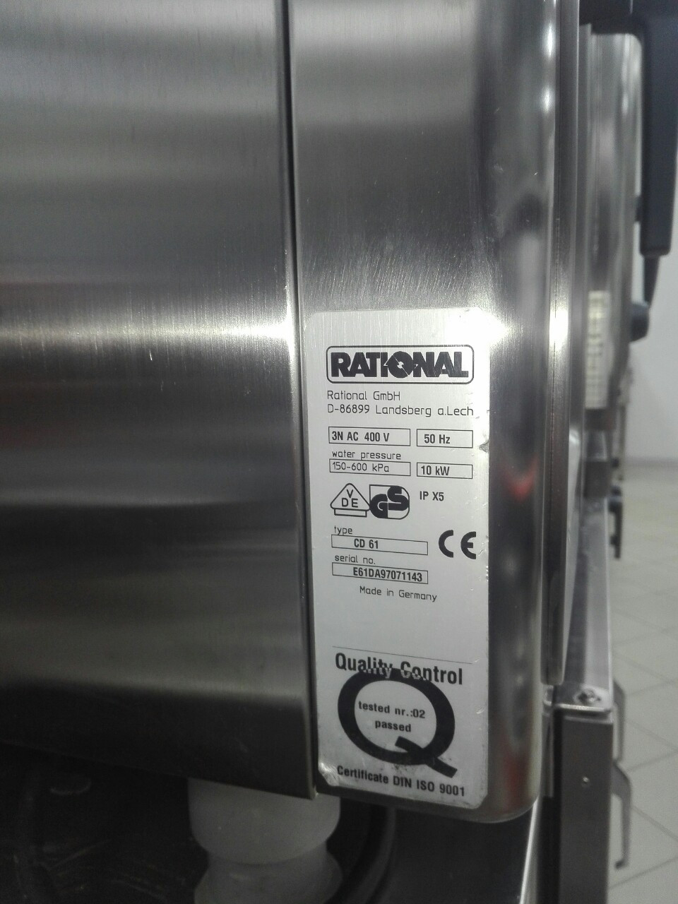 Пароконвектомат Rational CPC (CD)  61 6