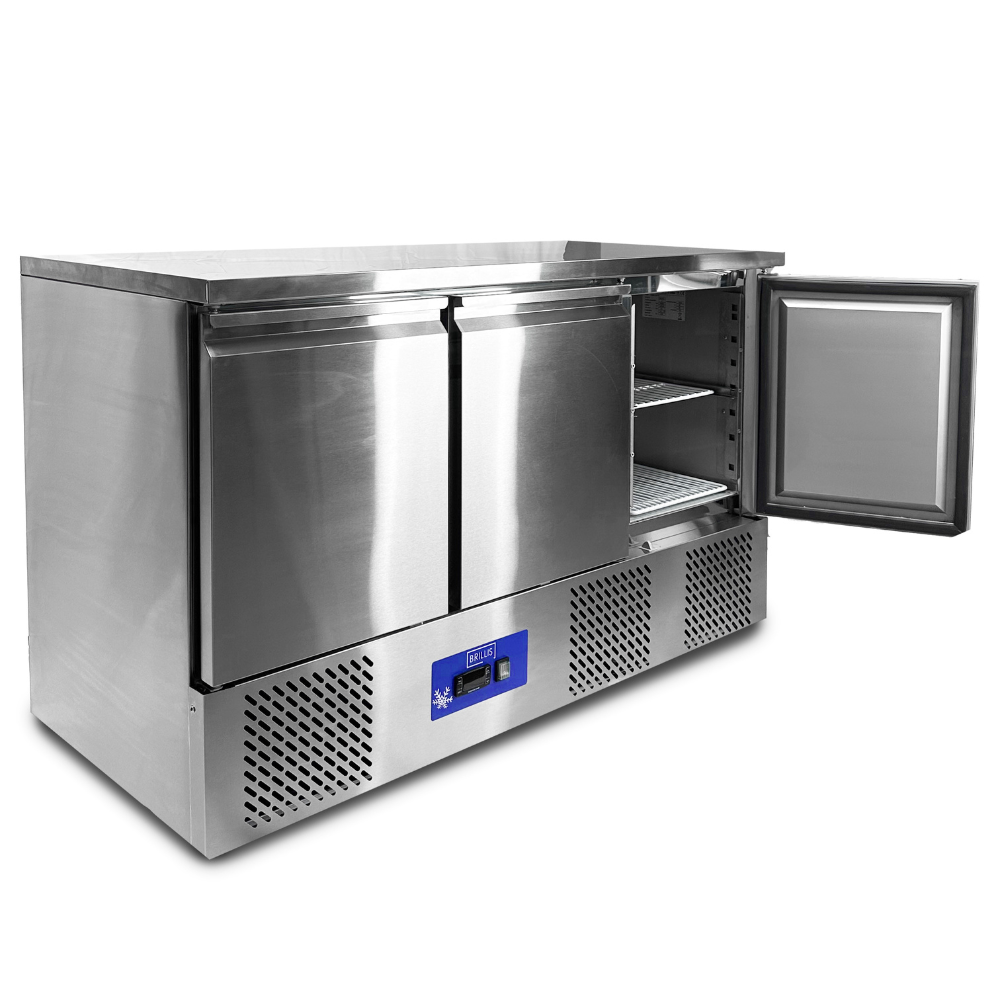 Стіл холодильний тридверний енергоефективний BRILLIS G-S903V S/S TOP 1