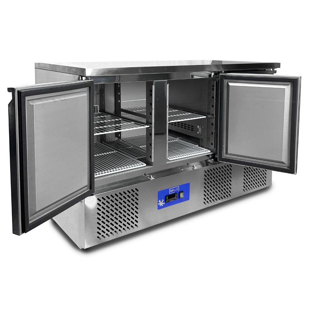 Стіл холодильний тридверний енергоефективний BRILLIS G-S903V S/S TOP 2