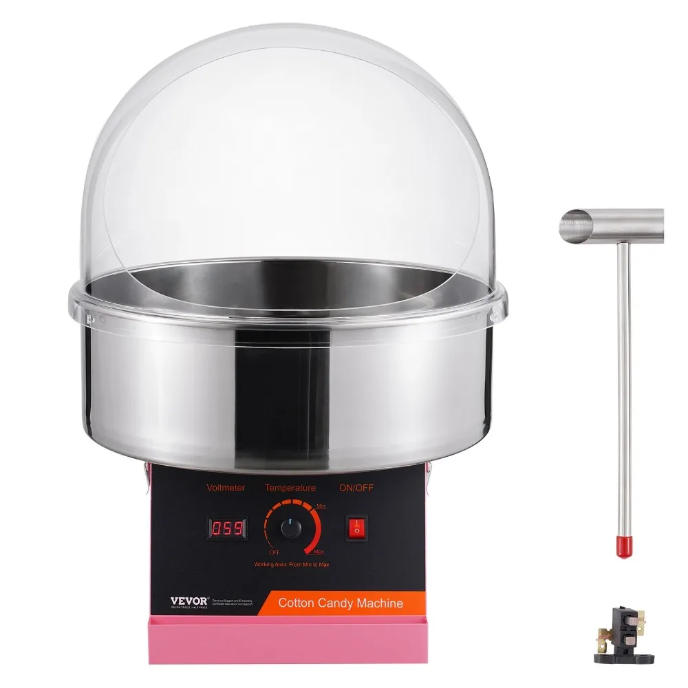 Апарат для солодкої вати VEVOR Electric Cotton Candy Machine 1000W 0