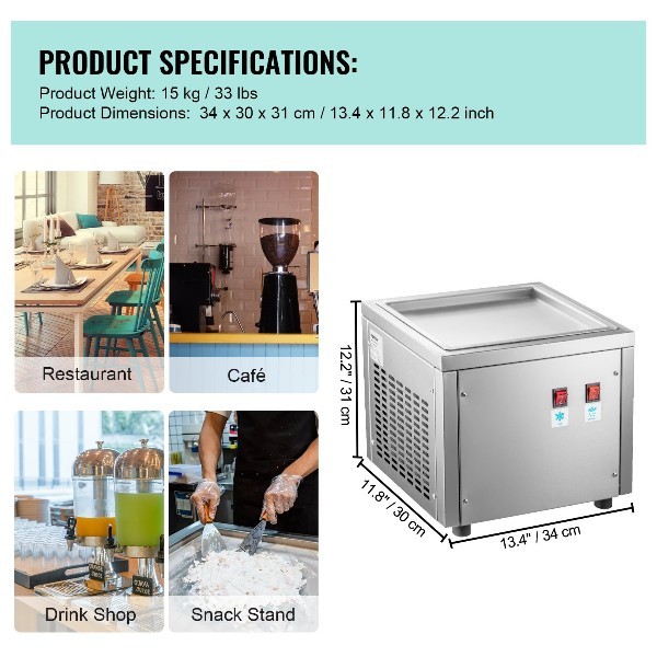 Аппарат для ролл мороженого Zuver 280W  5