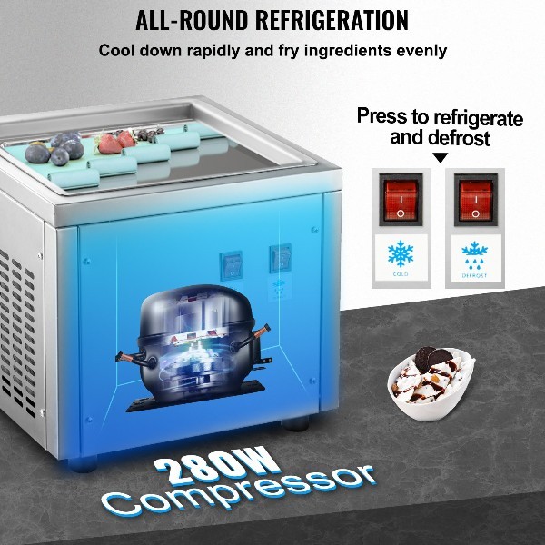 Аппарат для ролл мороженого Zuver 280W  2