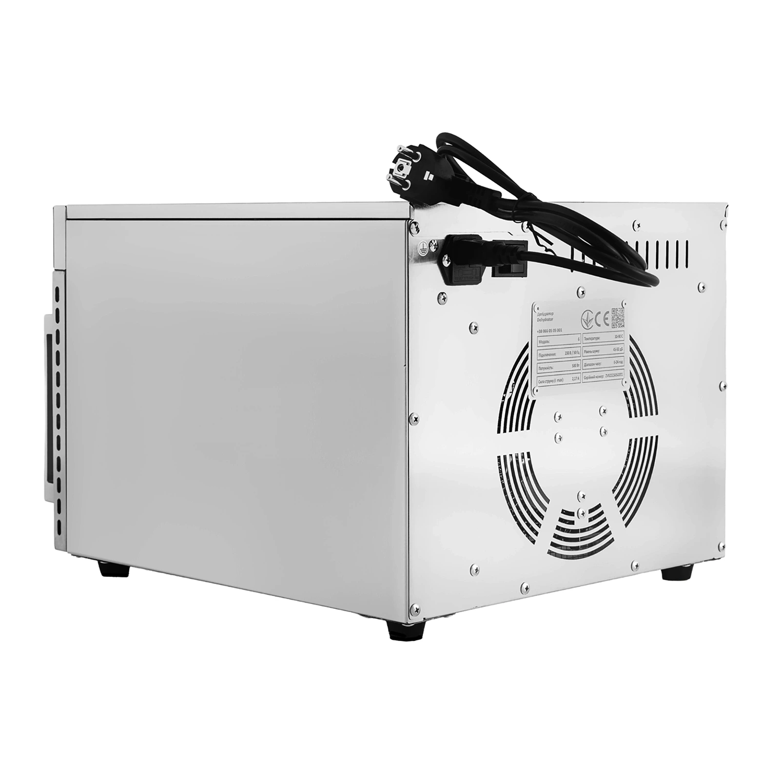 Дегідратор ZUVER Professional Line 6, 500W 9KG 5