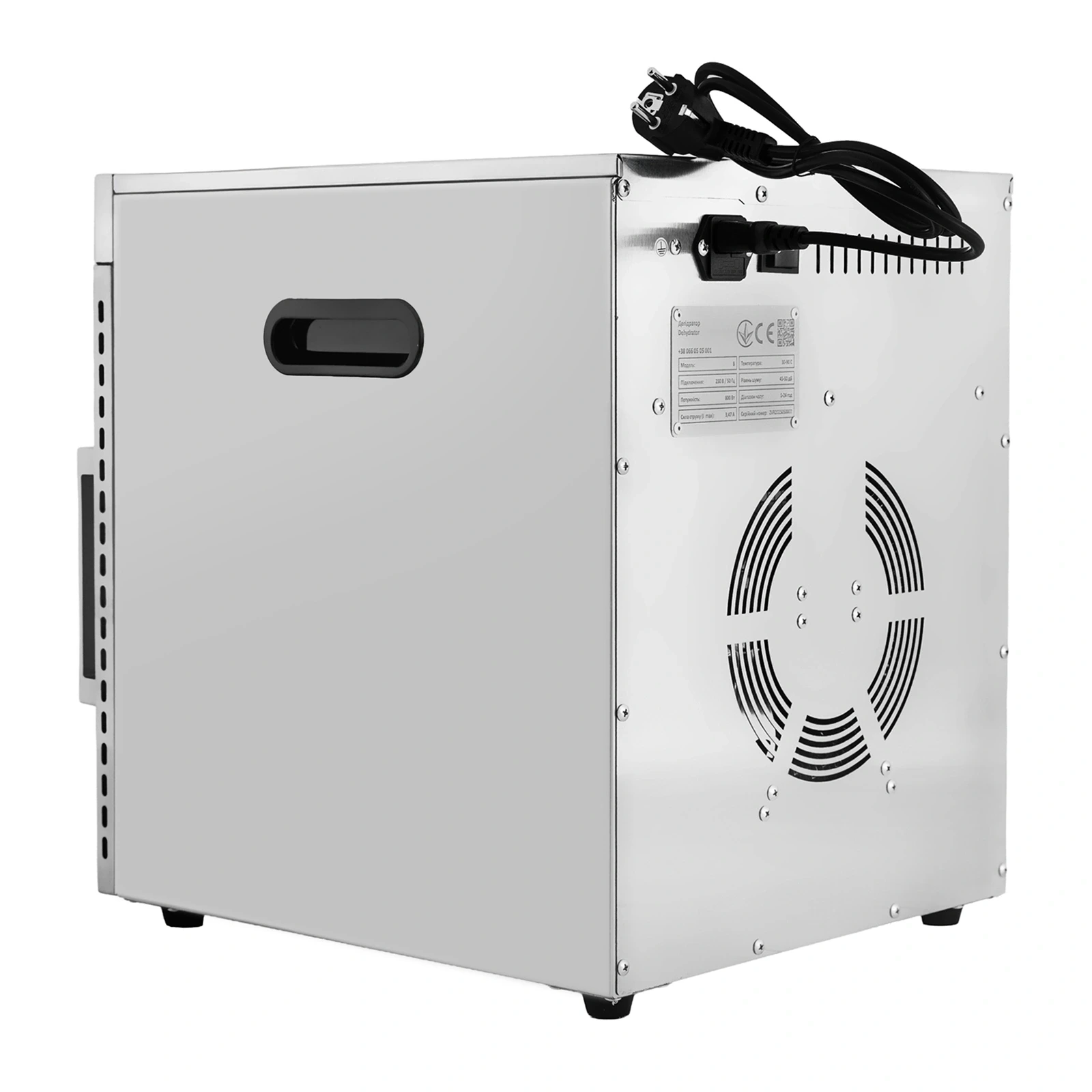 Дегідратор ZUVER Professional Line 8, 800W 11KG 5