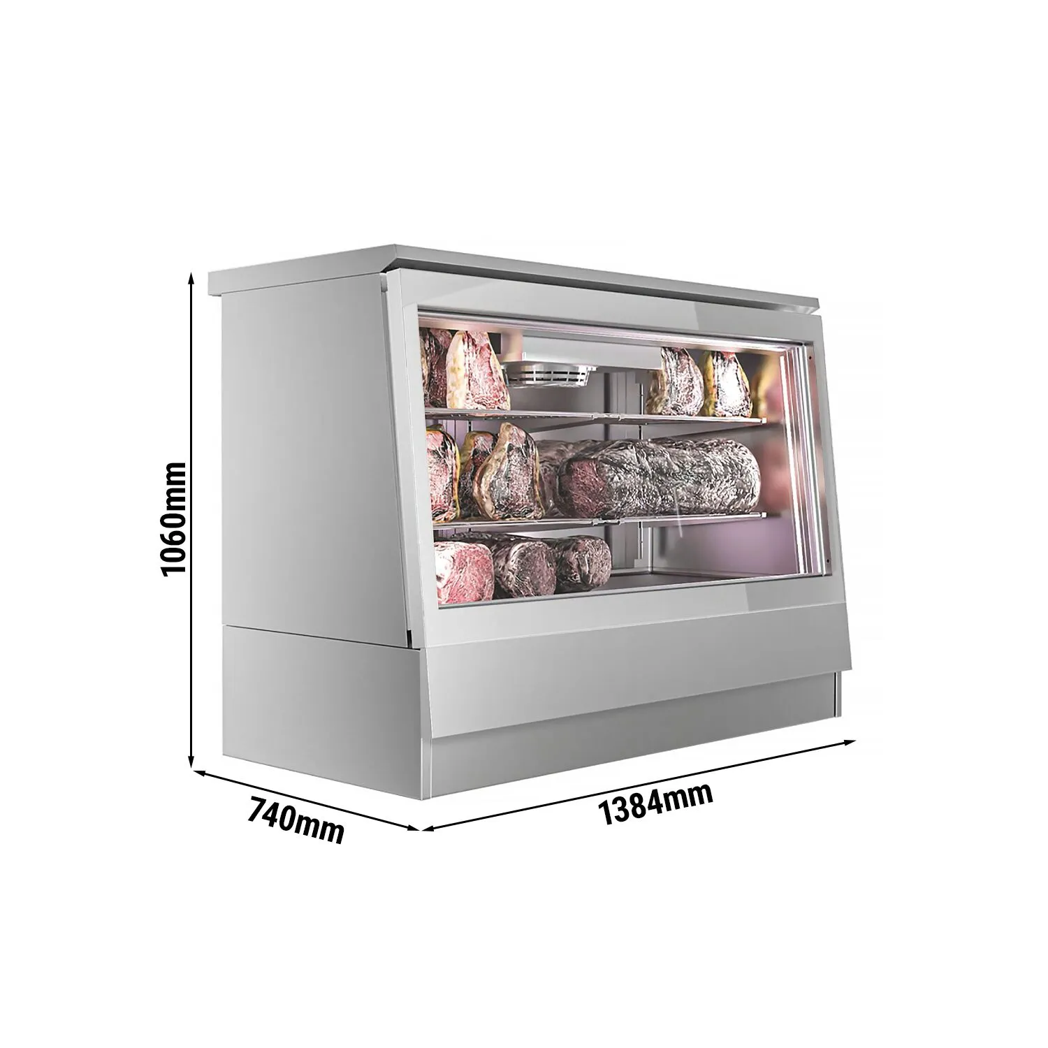 Холодильная витрина GGM-Gastro FRVI13E 1