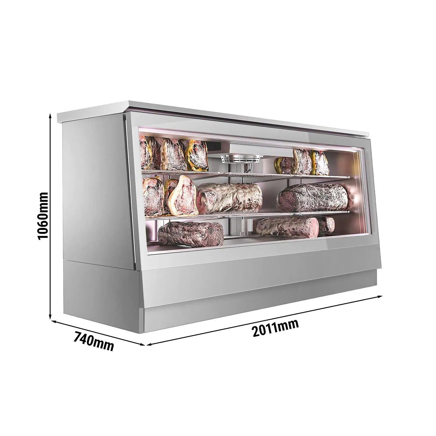Холодильная витрина GGM-Gastro FRVI20E 1