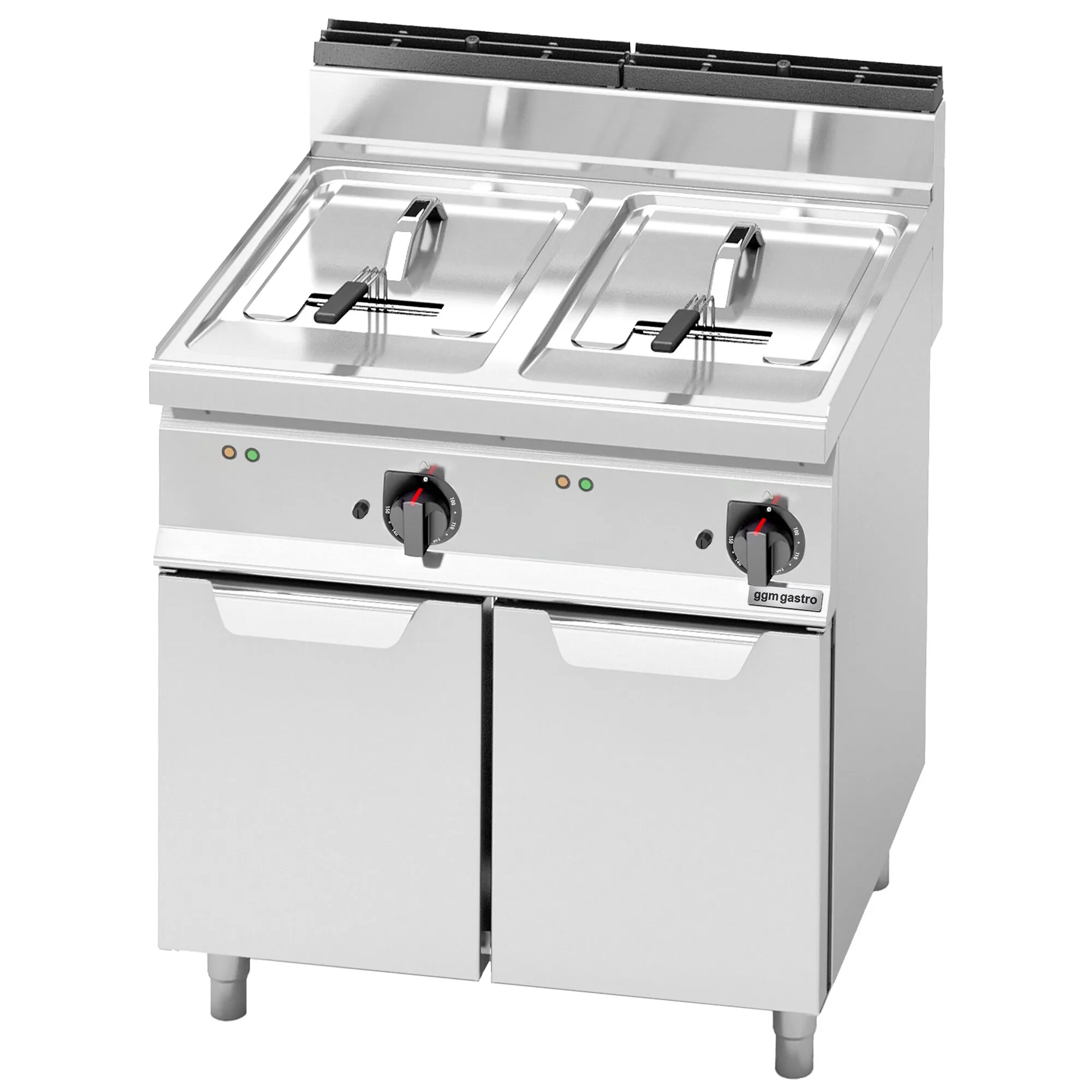 Електрична фритюрниця 10+10 л (12 кВт) GGM Gastro EFB879E-10+10 0