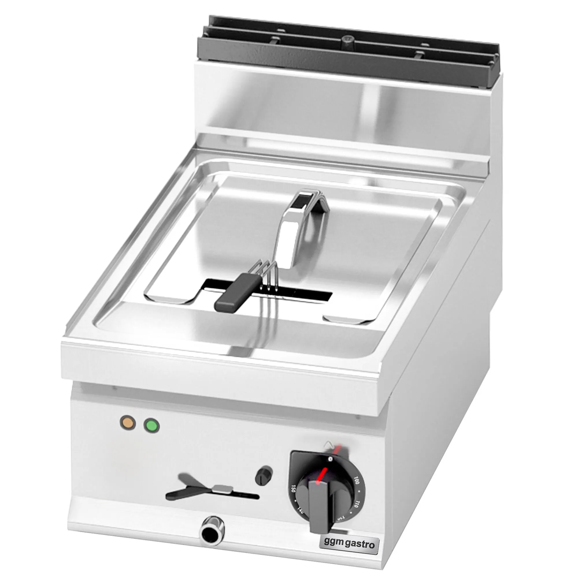 Електрична фритюрниця 10 л (6 кВт) GGM Gastro EFB473E-10 1