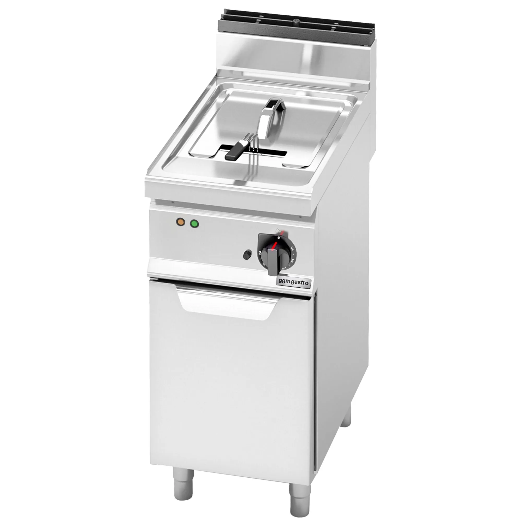 Електрична фритюрниця 10 л (6 кВт) GGM Gastro EFB479E-10 1