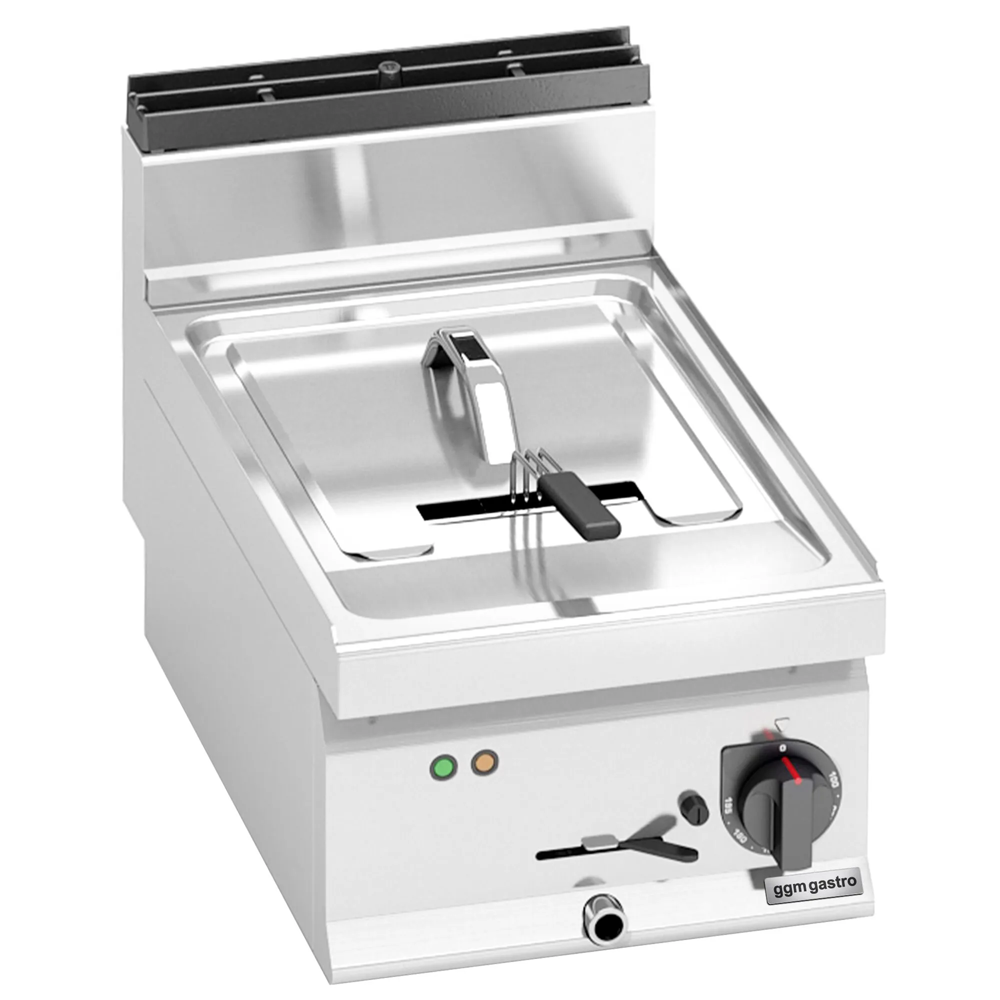 Электрическая фритюрница 10 л (9 кВт) GGM Gastro EFB473H-10 0