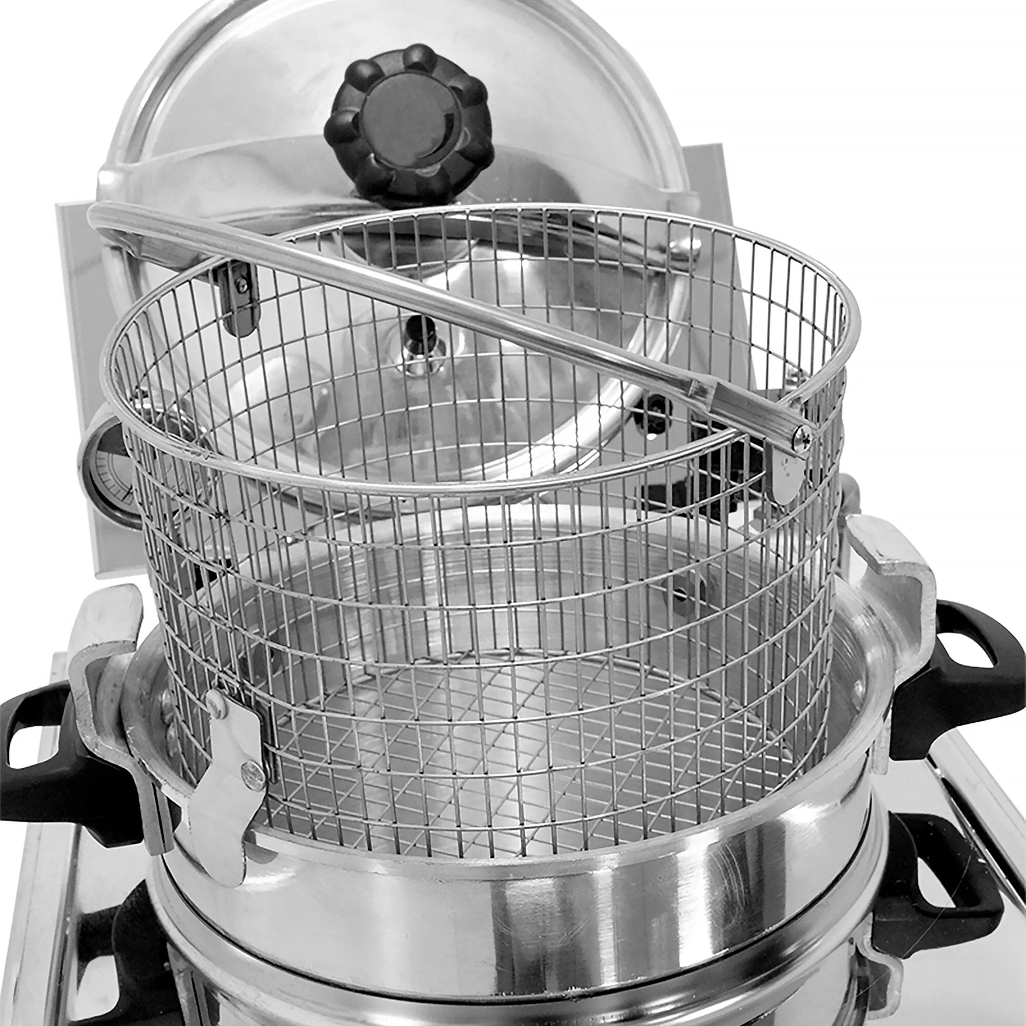 Электрическая фритюрница высокого давления GGM Gastro EHFMY535 1