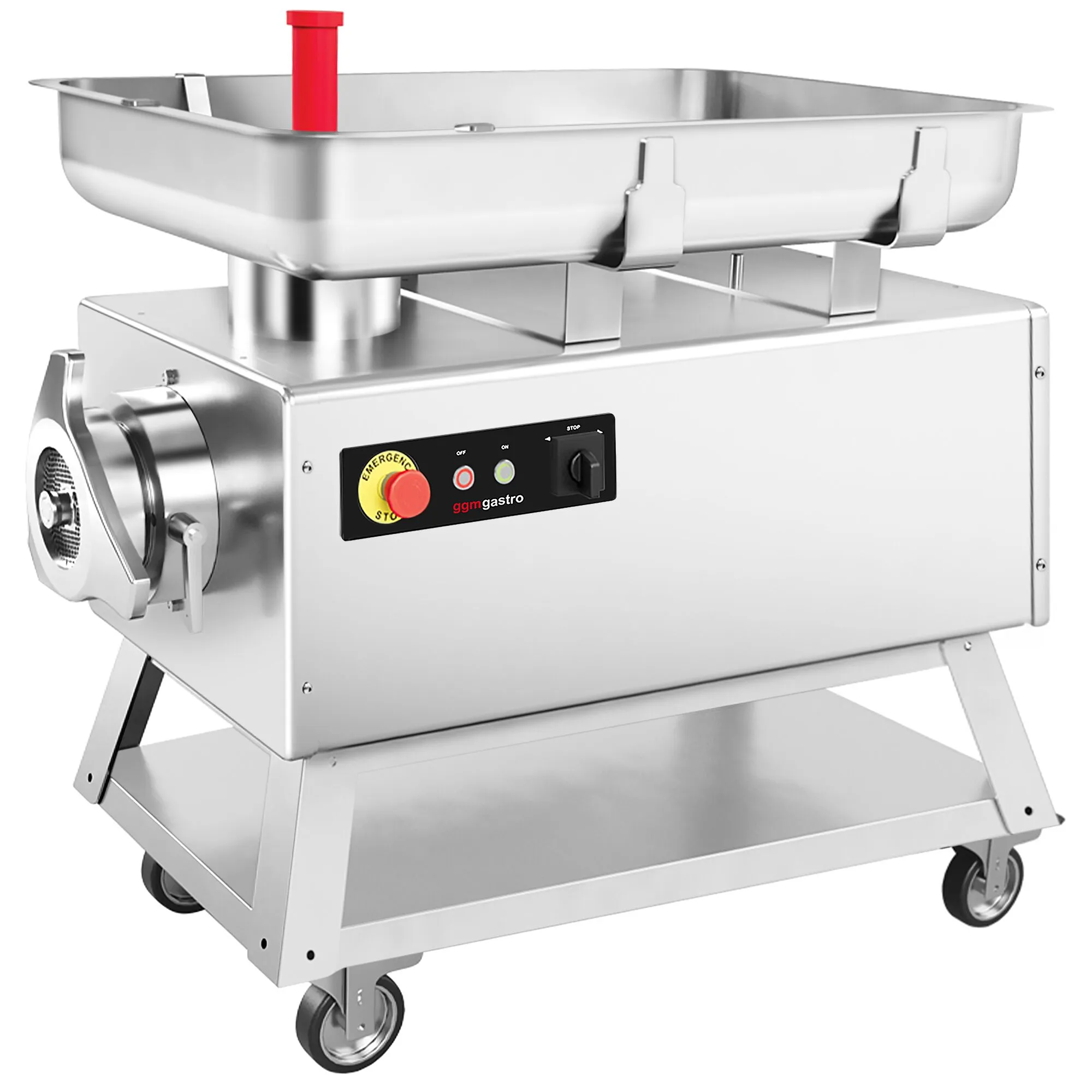 Электрическая мясорубка 42 - 700 кг/ч – на колесиках GGM GASTRO FWE700 0
