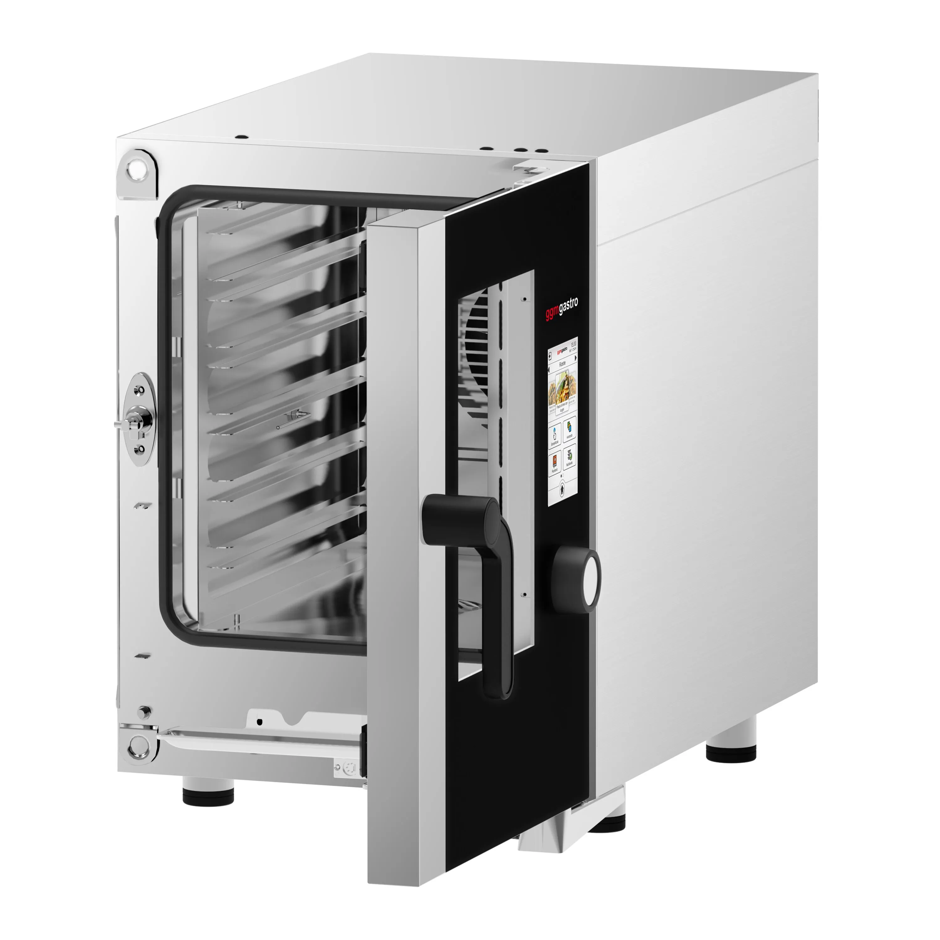 Електричний-комбінований пароконвектомат GGM-Gastro KDCTE612N 1
