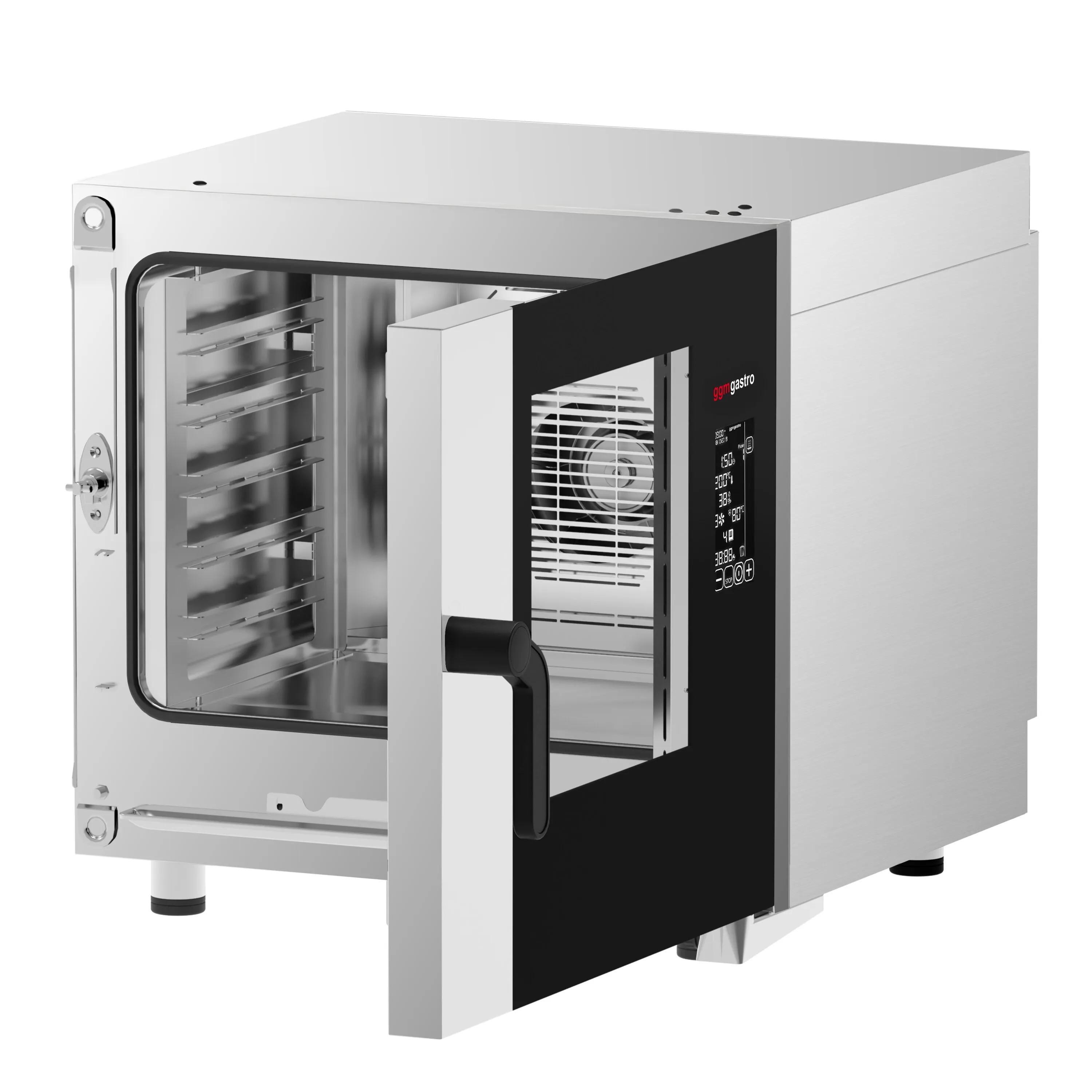 Електричний-комбінований пароконвектомат GGM-Gastro KDDTE511SCN 2