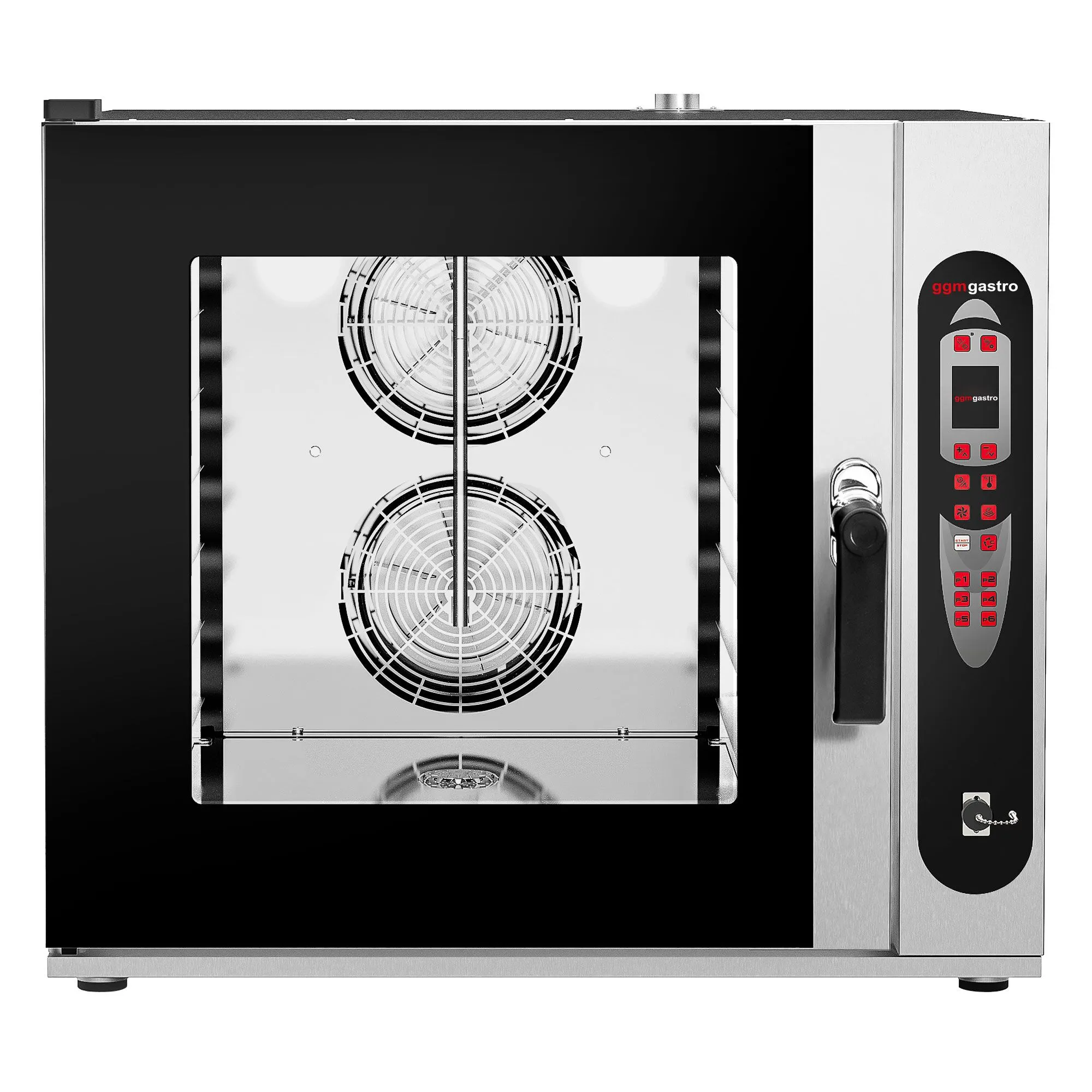 Електричний-комбінований пароконвектомат GGM-Gastro KDDV621N 1