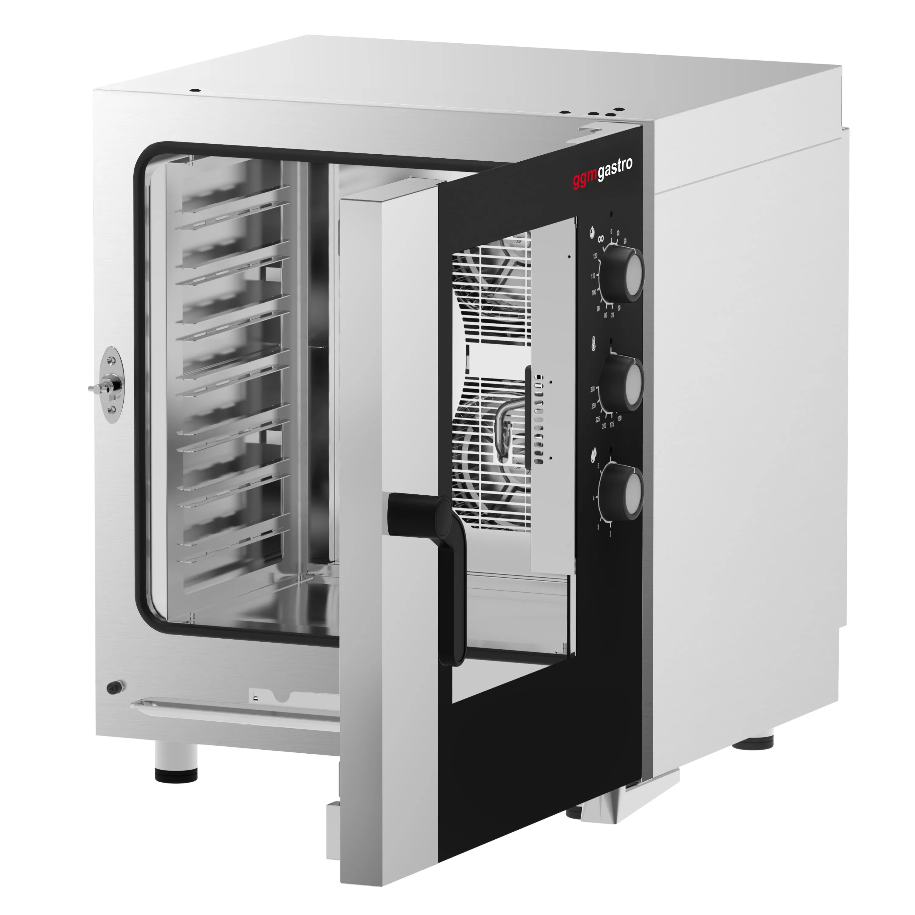 Електричний-комбінований пароконвектомат GGM-Gastro KDMT7511N 1