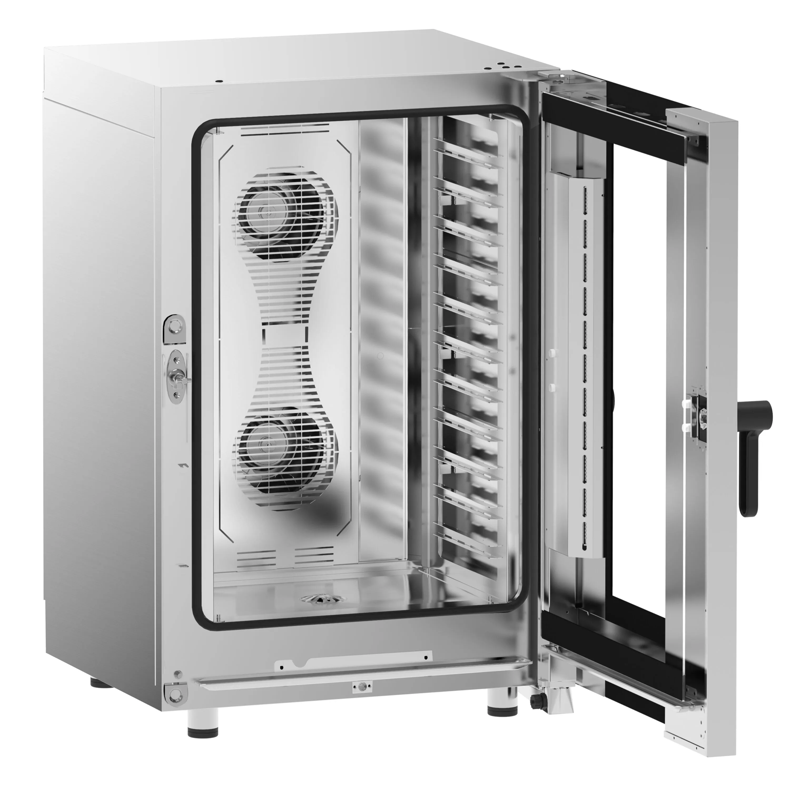 Електричний комбінований пароконвектомат GGM-Gastro KDTE1111N 1