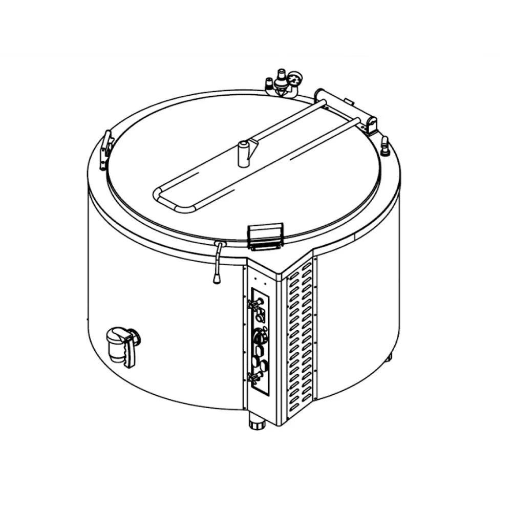 Електричний харчоварильний котел GGM-Gastro KKEOZ300 1
