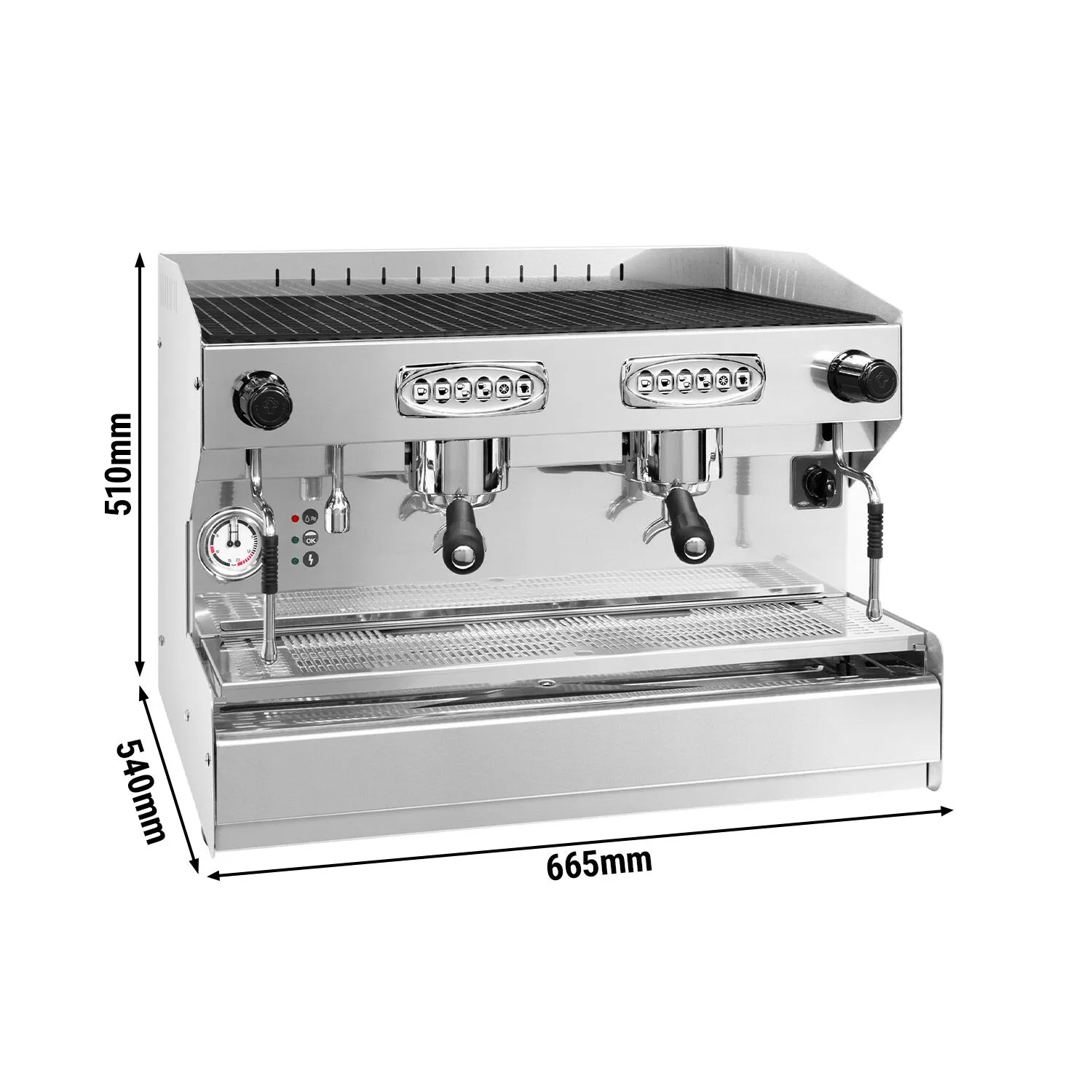 Эспрессо-машина "Allegro" GGM-Gastro STEMS2Y#COFFEE 1