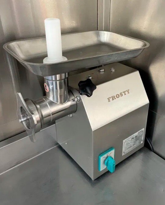 Мясорубка профессиональная FROSTY TK-12 с реверсом, мотор медный горловина из нержавеющей стали 0