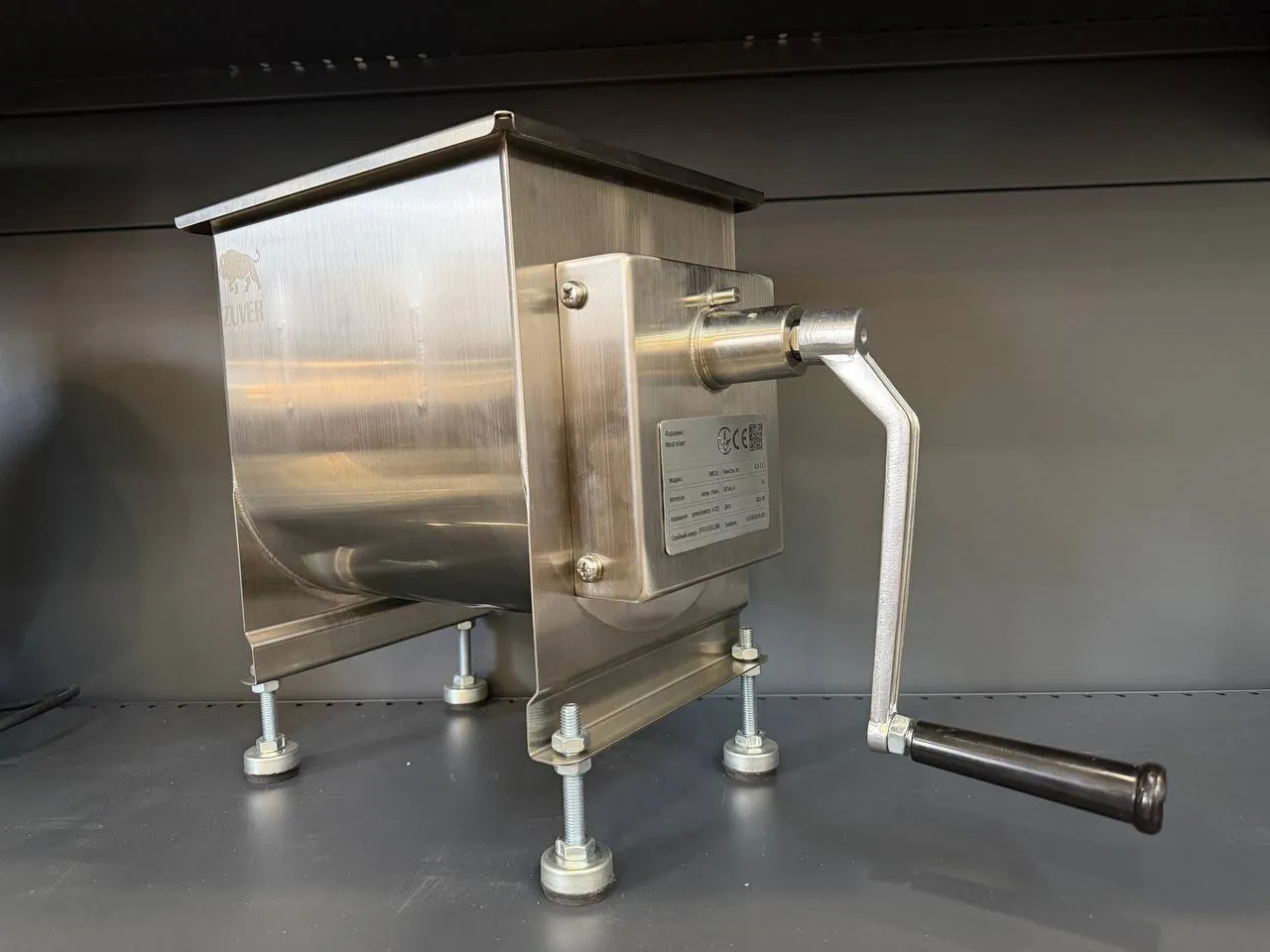 Фаршемешалка электрическая привод ZUVER Meat Mixer Electric 10-8 0