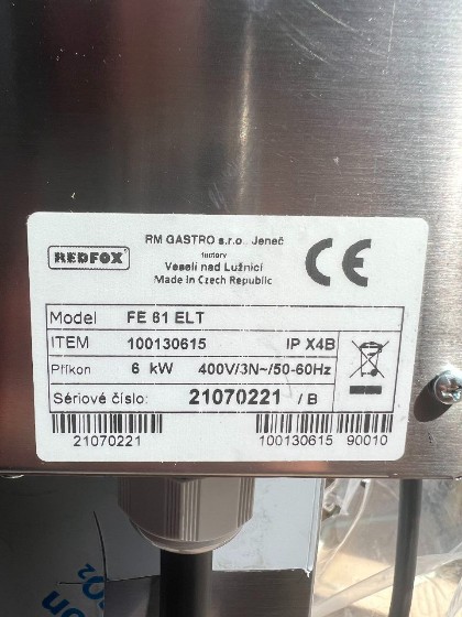 Фритюрница RM Gastro FE 61 ELT 10